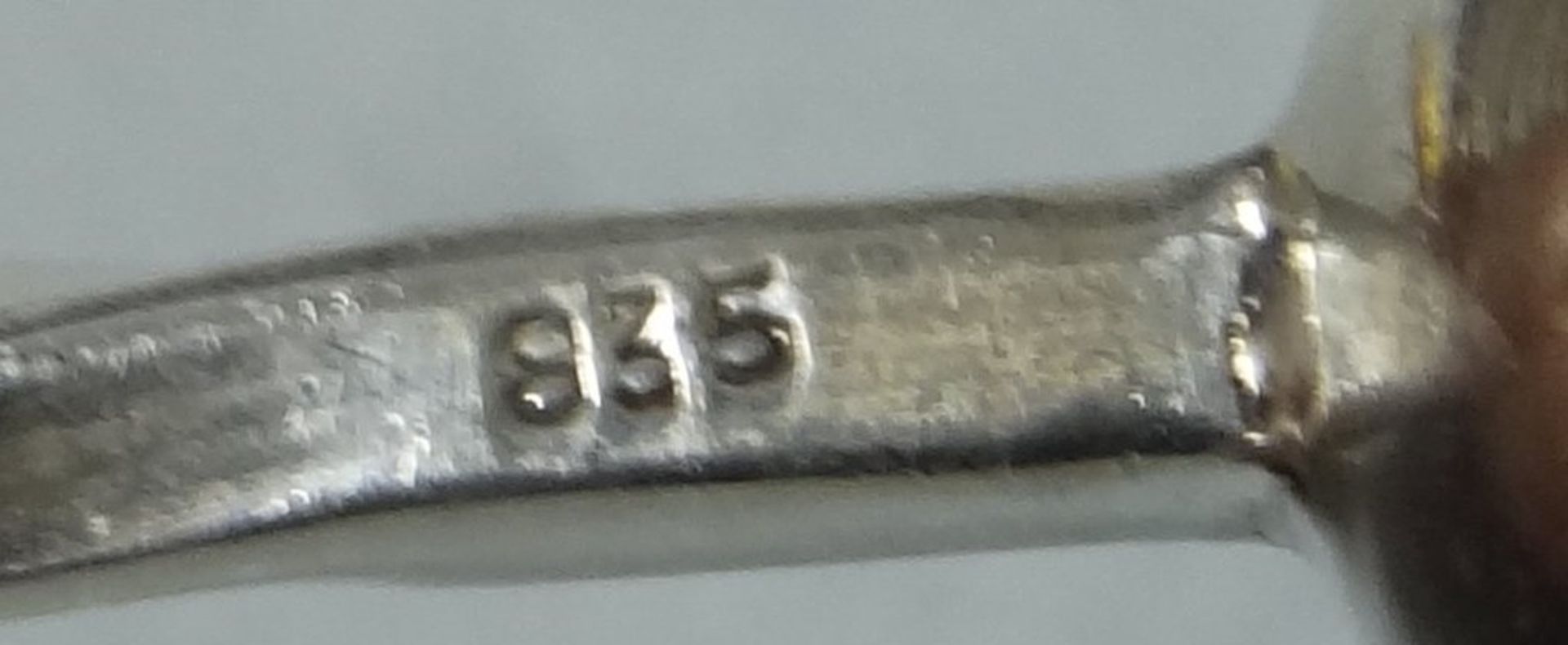 835er Silber Spieße, 6 Stück,L-9,0cm,32g - Bild 3 aus 3