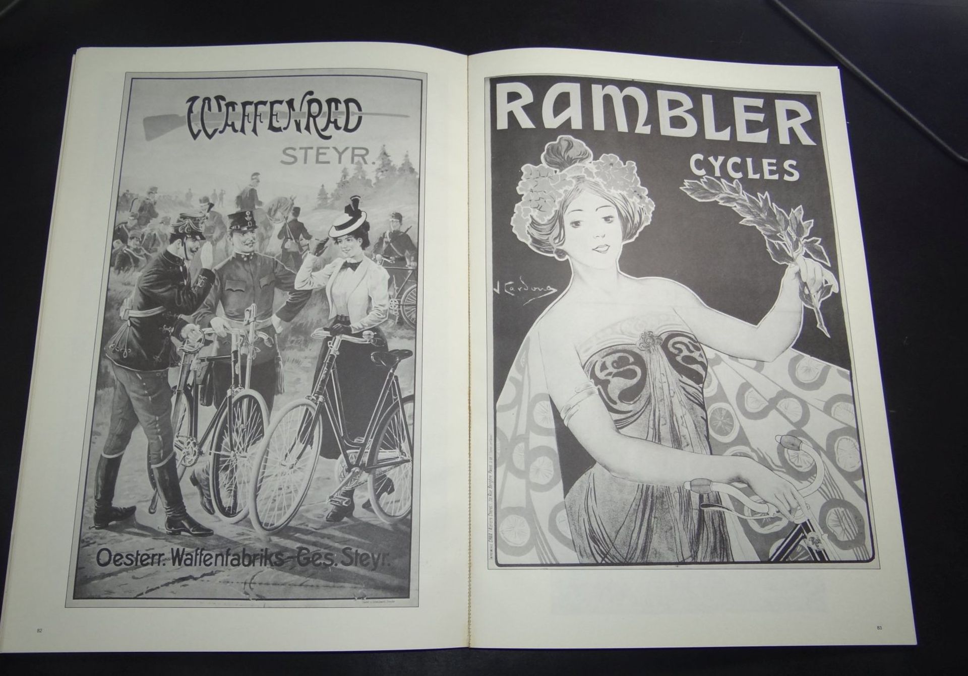 "110 Jahre Fahrradplakate" Nachdruck 1973, pp - Bild 9 aus 10