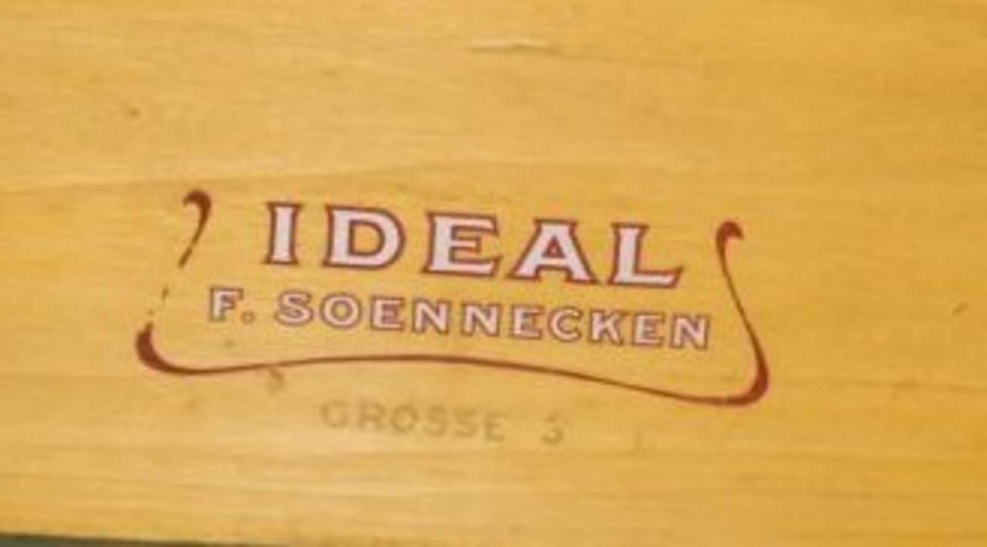 Antik/classic Aktenschrank "Soennecken", Ideal Gr. 3, 20/30er Jahre, gepflegter Zustand, 3 - Bild 2 aus 2