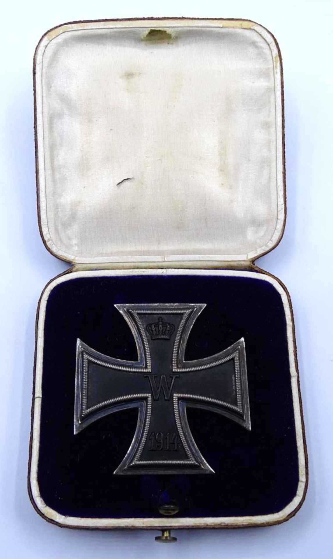 Eisernes Kreuz 1.WK,1.Klasse,in Etui,Hersteller WS