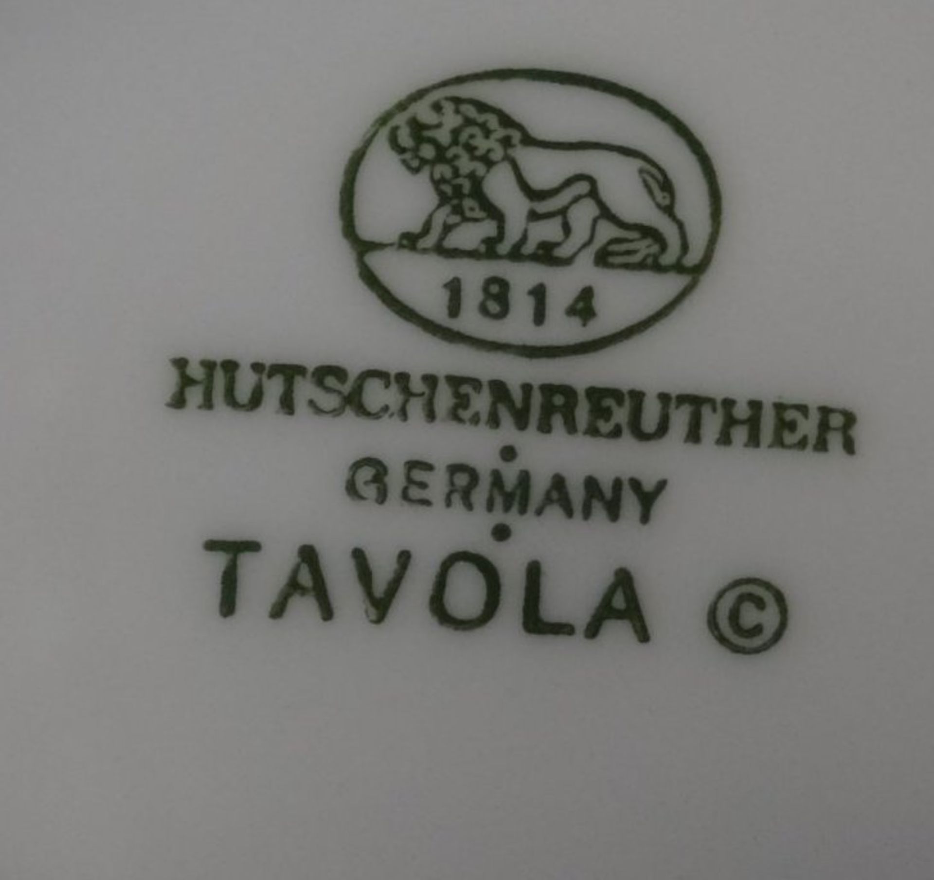 Frühstücksservice Hutschenreuther Tavola Country, 25 Teile, für 6 Personen, gut erhal - Bild 4 aus 4