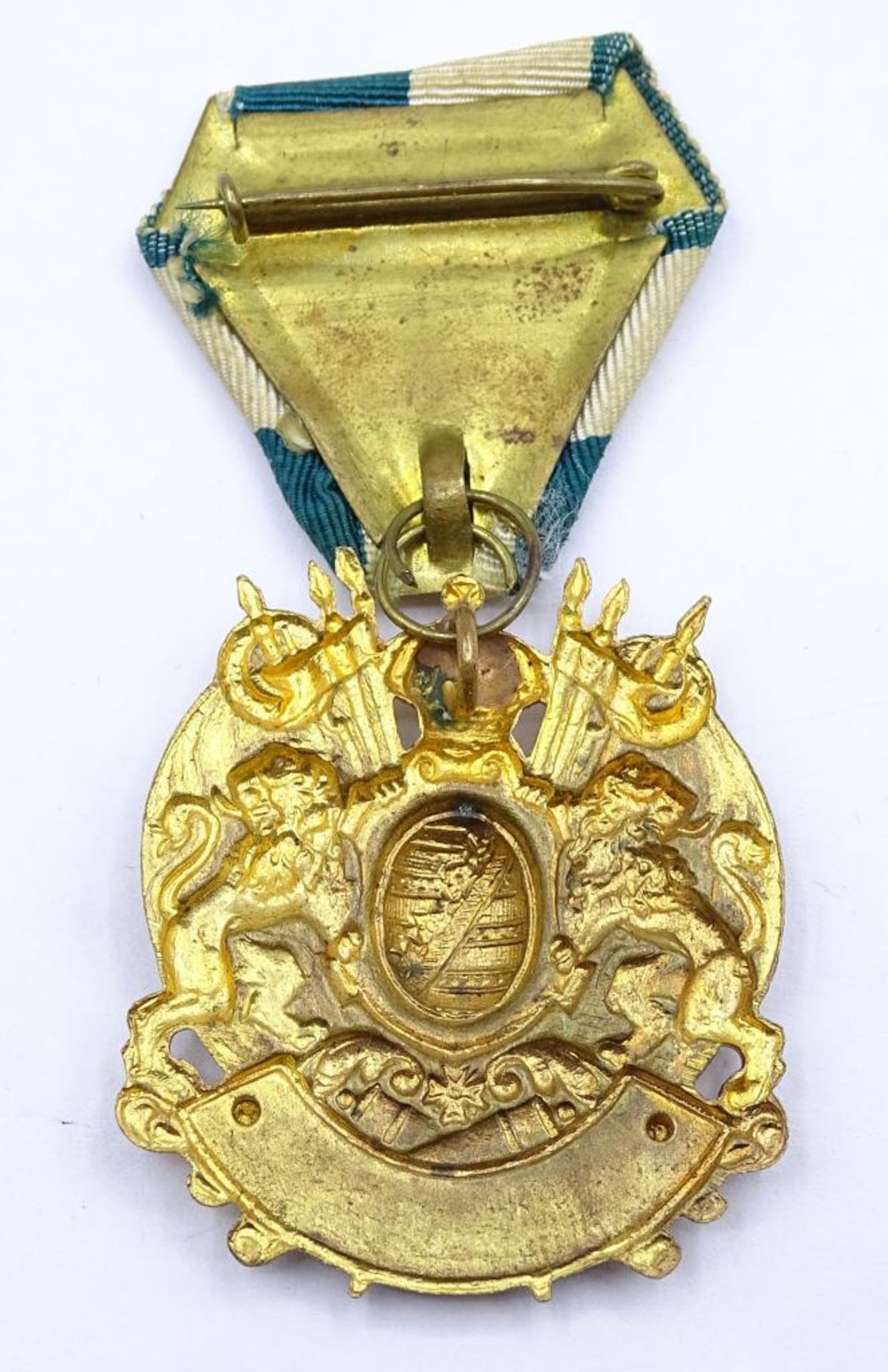 Militärvereins Abzeichen "Meissen",S.M.v. Grenadiere an Band - Bild 2 aus 2