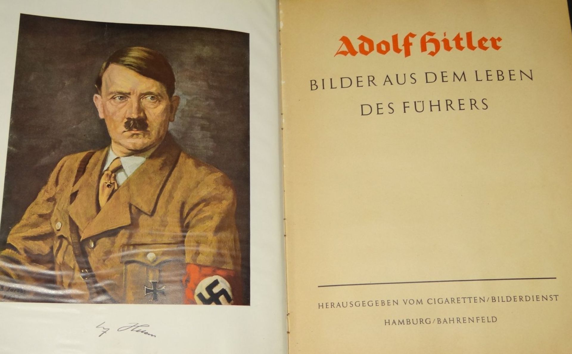 Sammelalbum, "Adolf Hitler",vollständi - Bild 2 aus 7