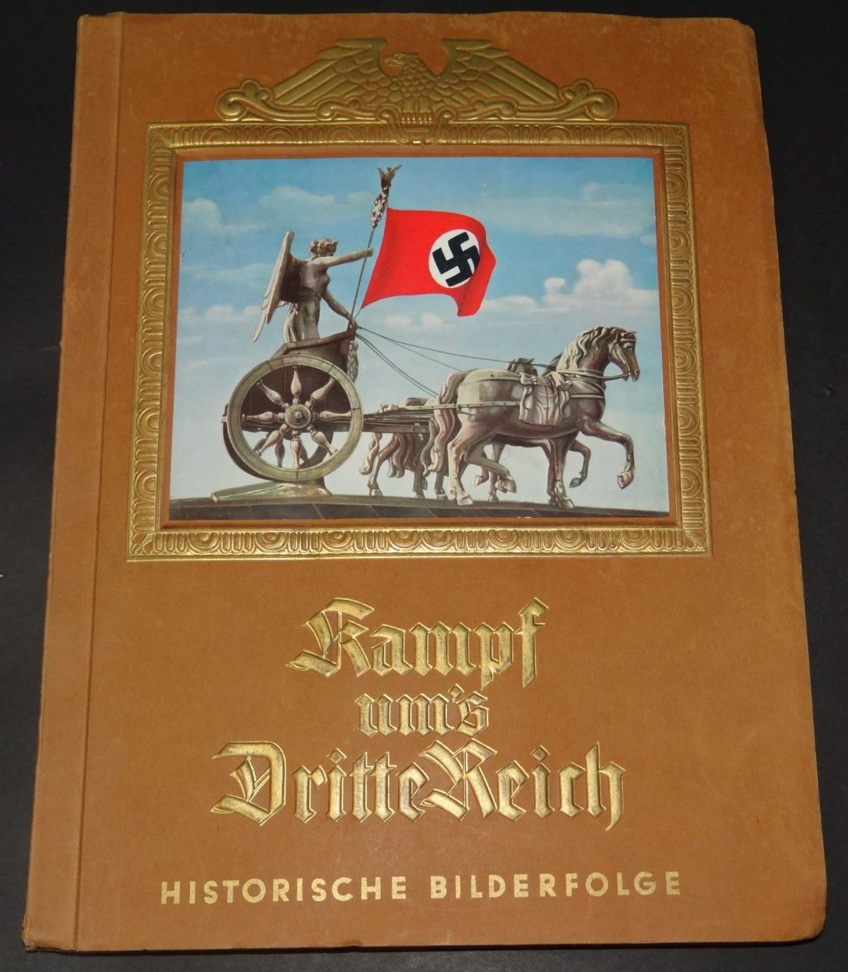 Sammelalbum, "Kampf ums dritte Reich", wohl vollständig