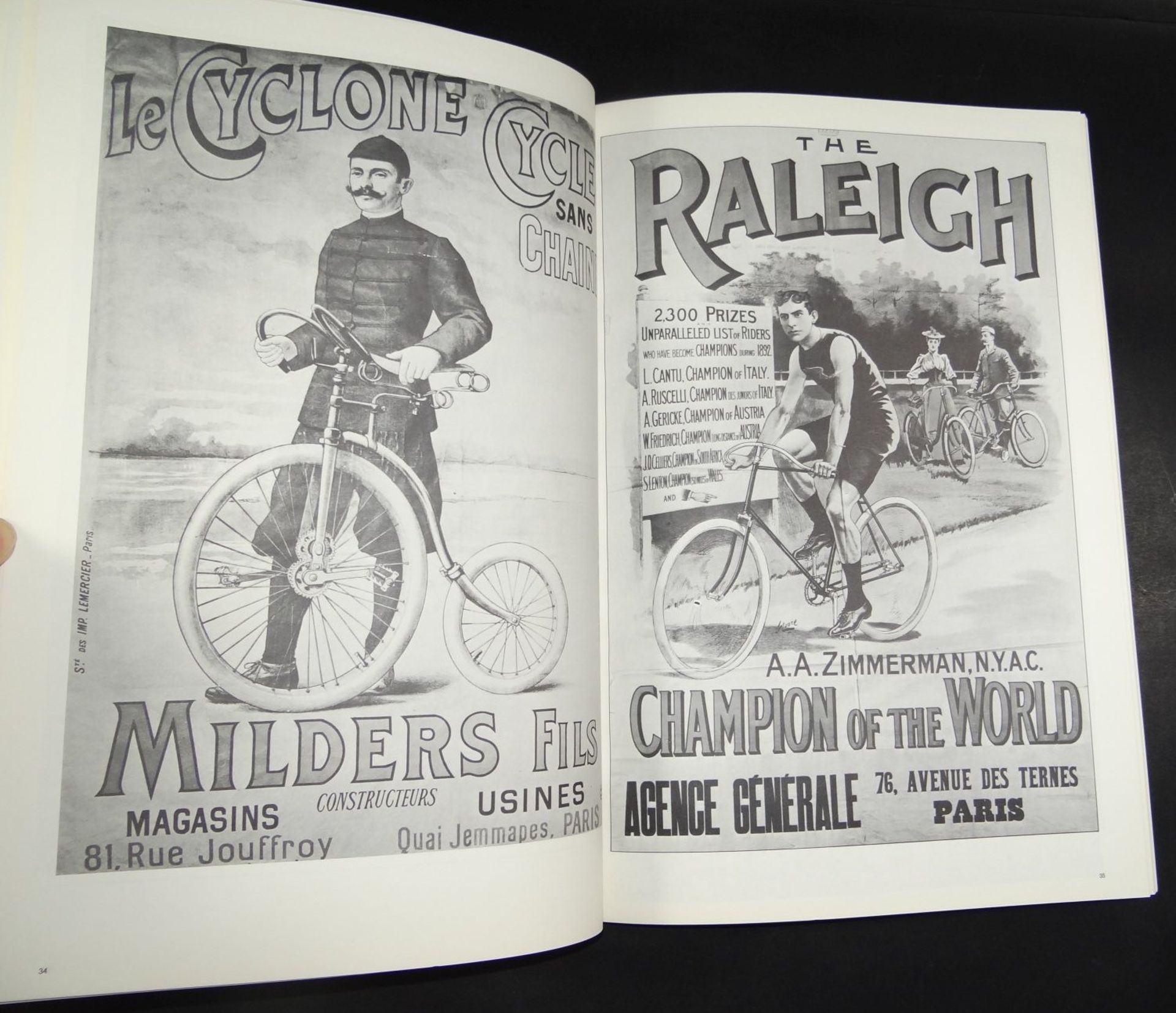 "110 Jahre Fahrradplakate" Nachdruck 1973, pp - Bild 5 aus 10