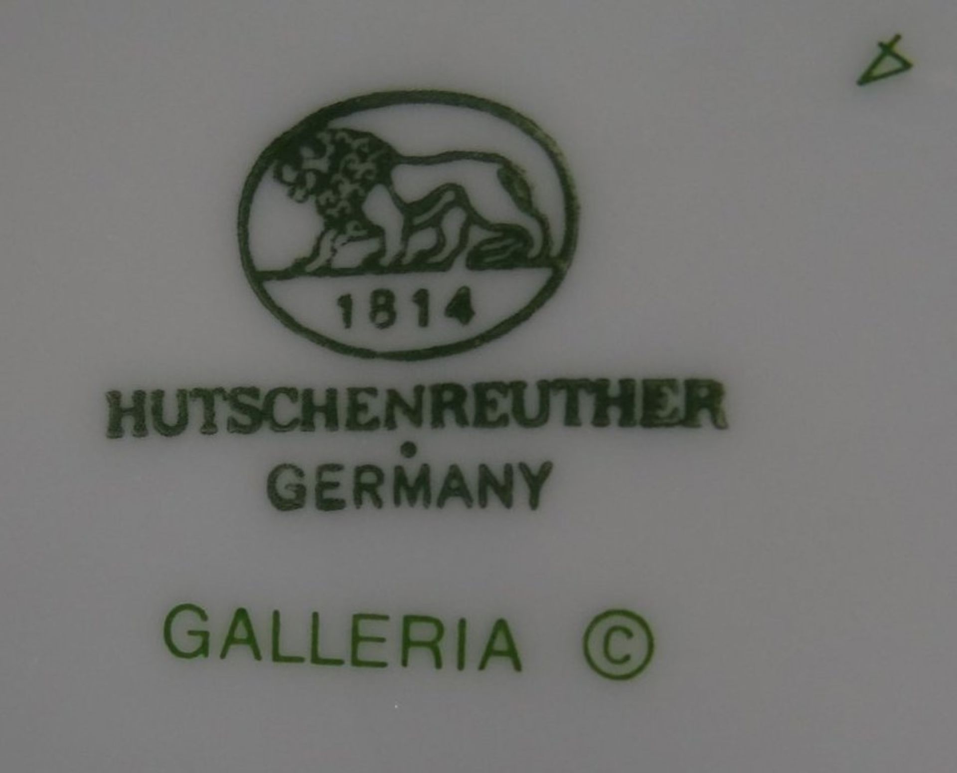 Kaffeeservice "Hutschenreuther" Dekor Galleria, 41 Teile,8 Kaffee-3 Teetassen, 13 U.T., 13 - Bild 4 aus 4