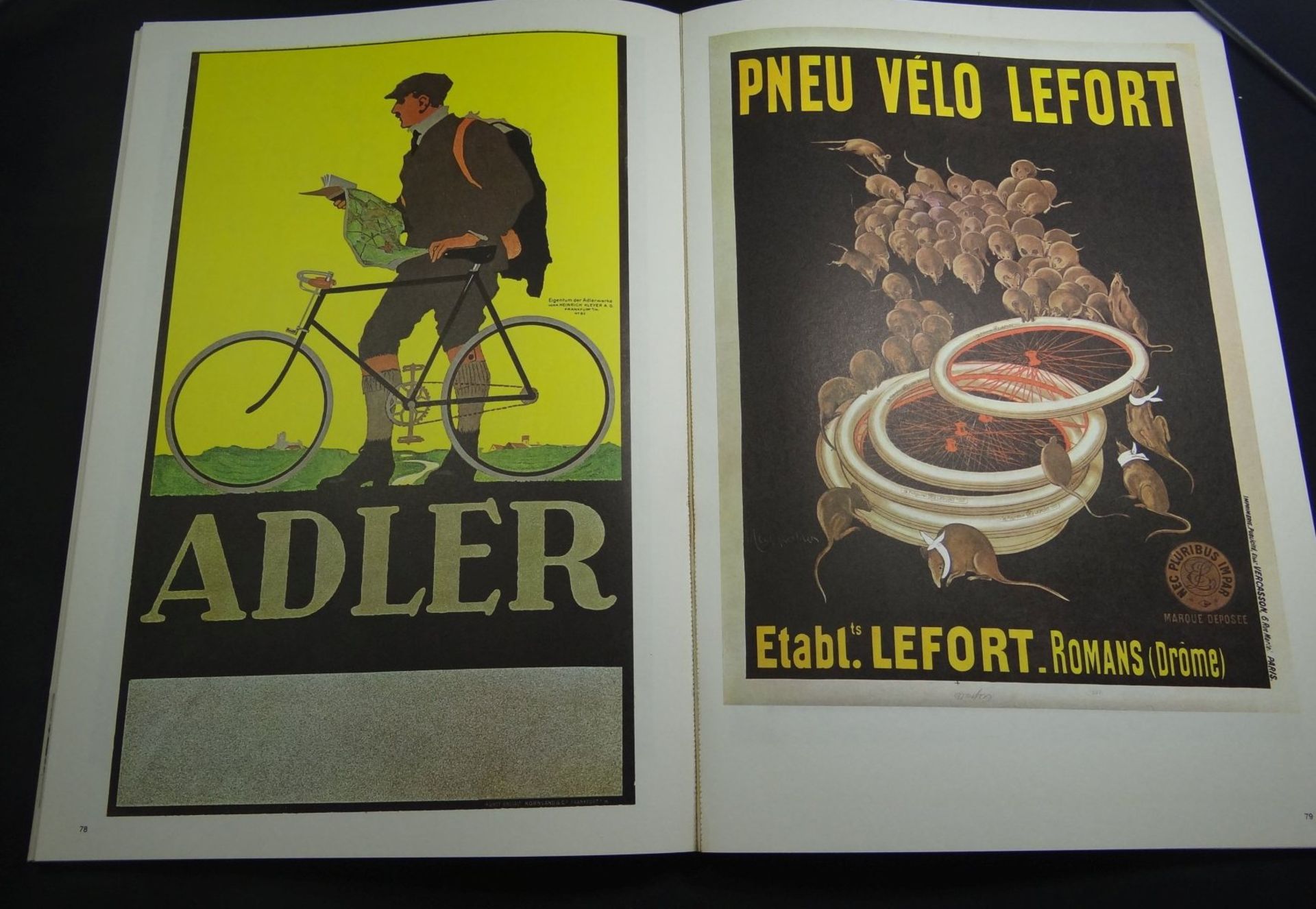 "110 Jahre Fahrradplakate" Nachdruck 1973, pp - Bild 8 aus 10