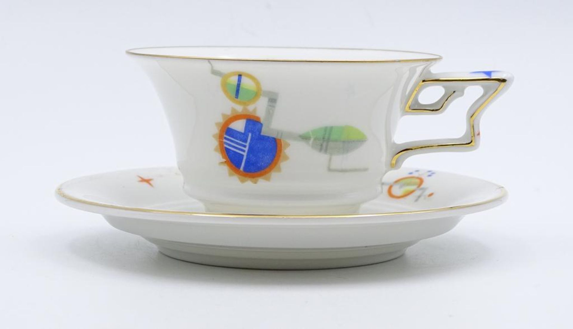 Sammeltasse + U.T."Rosenthal",Tirana,H-5,0cm,U.T.d-10,5cm