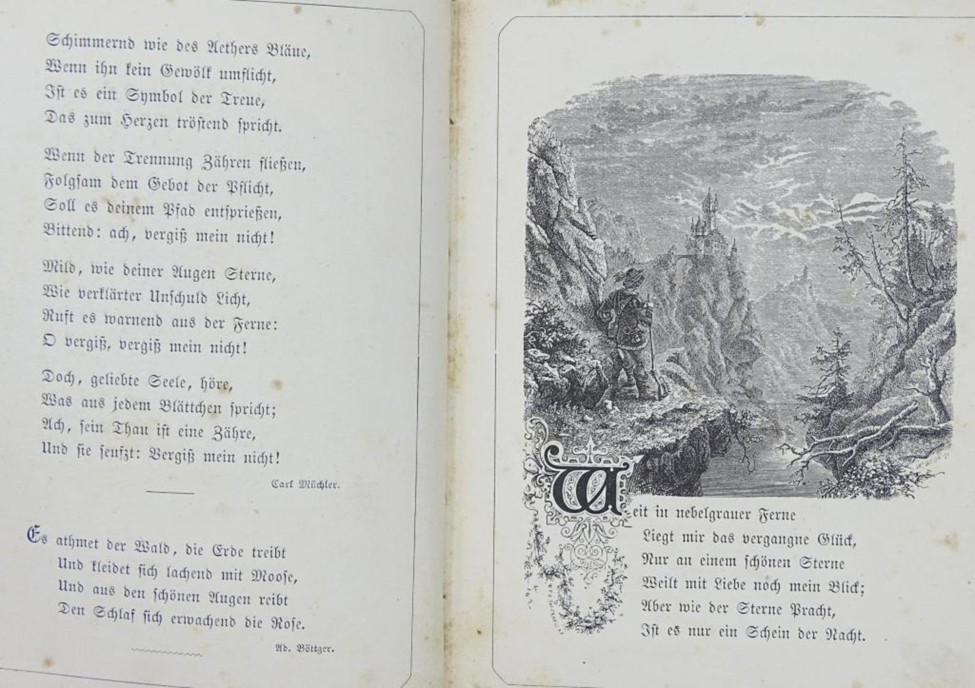 Zwei Bücher, 1x Liederbuch und 1x Dichtungen,Berlin 1891 und Leipzi - Bild 9 aus 10