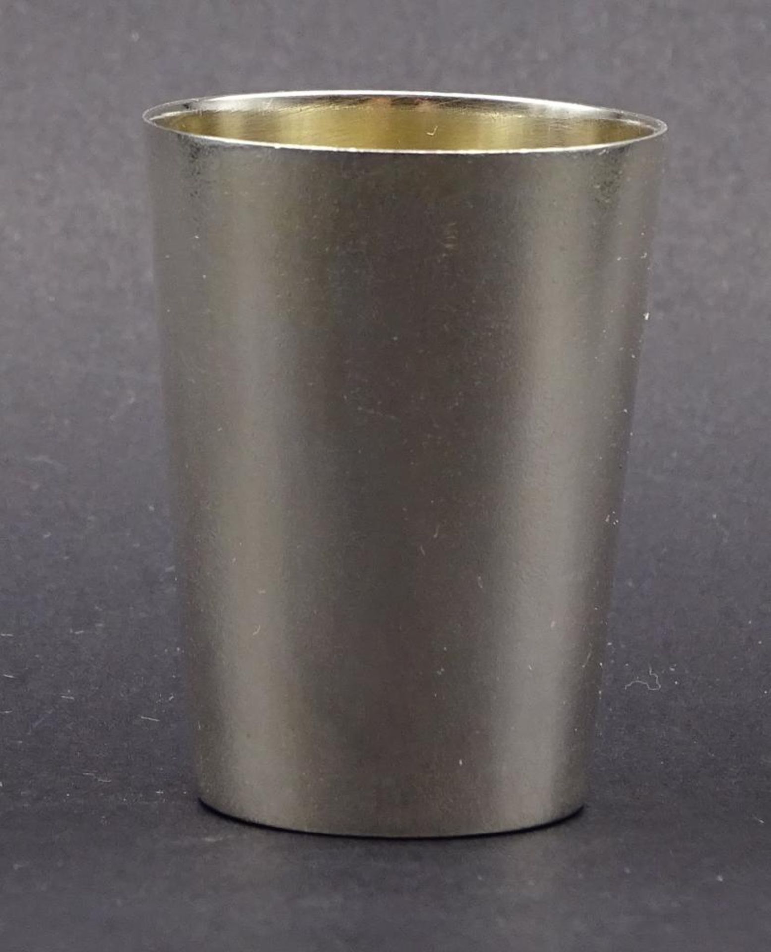 Einzelner Vodkabecher,Silber 800/000,H-4,5cm, 17,6gr. - Bild 2 aus 3