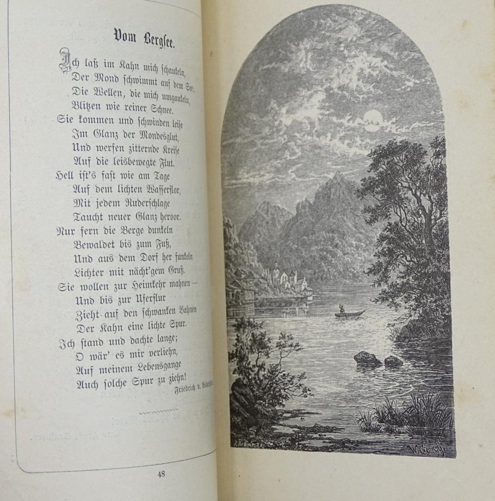 Zwei Bücher, 1x Liederbuch und 1x Dichtungen,Berlin 1891 und Leipzi - Bild 6 aus 10