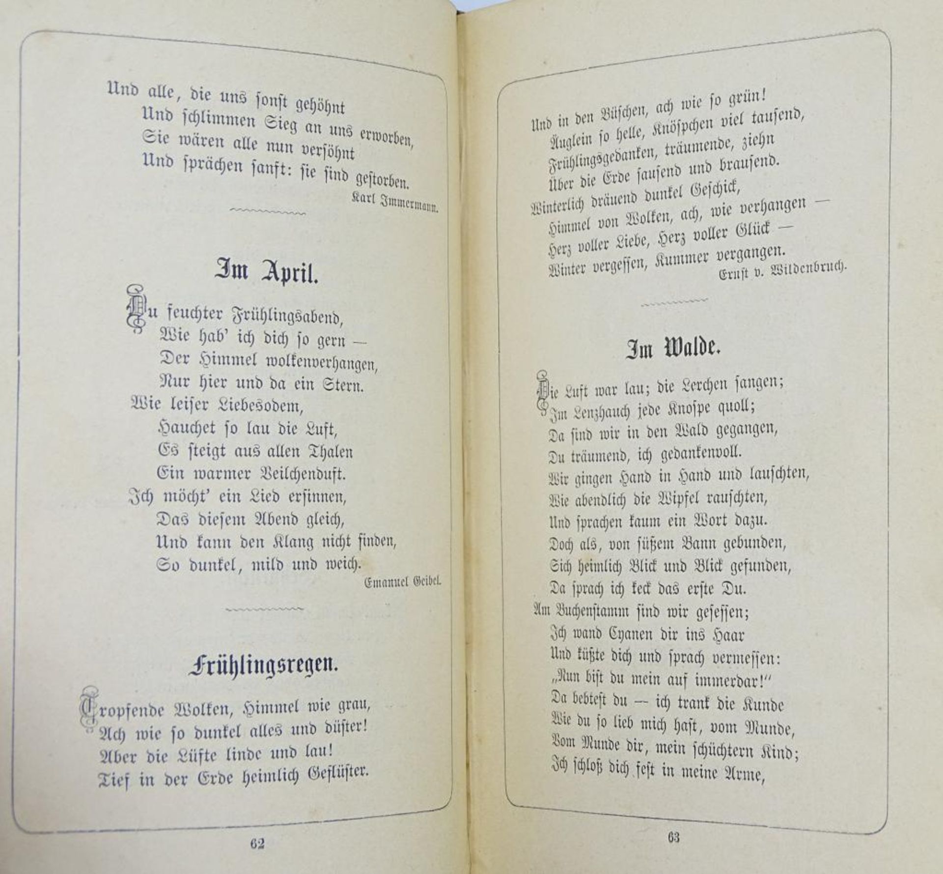 Zwei Bücher, 1x Liederbuch und 1x Dichtungen,Berlin 1891 und Leipzi - Bild 5 aus 10