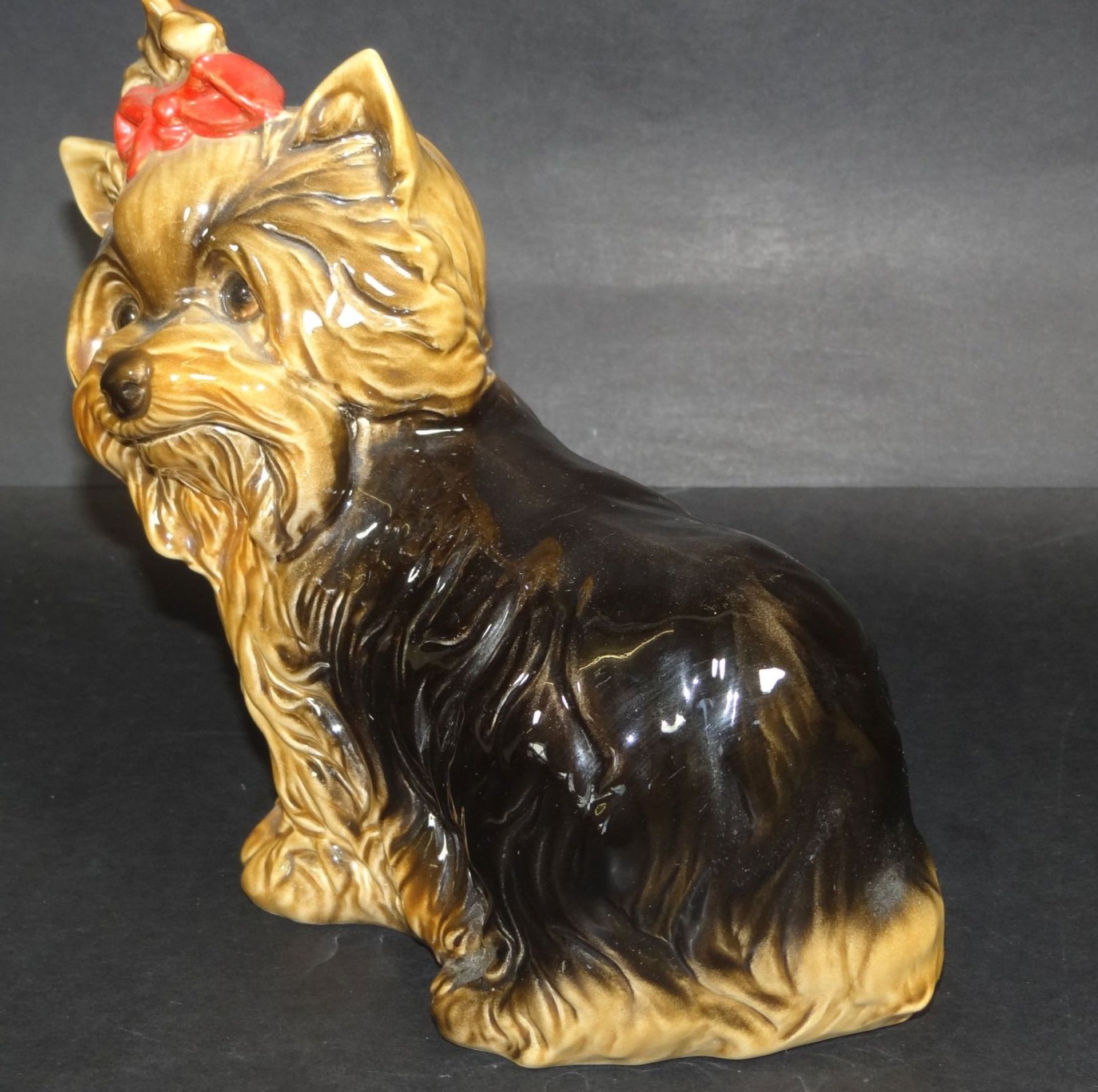 gr. Hund von Goebel, H-15 cm, L-20 cm - Bild 4 aus 6