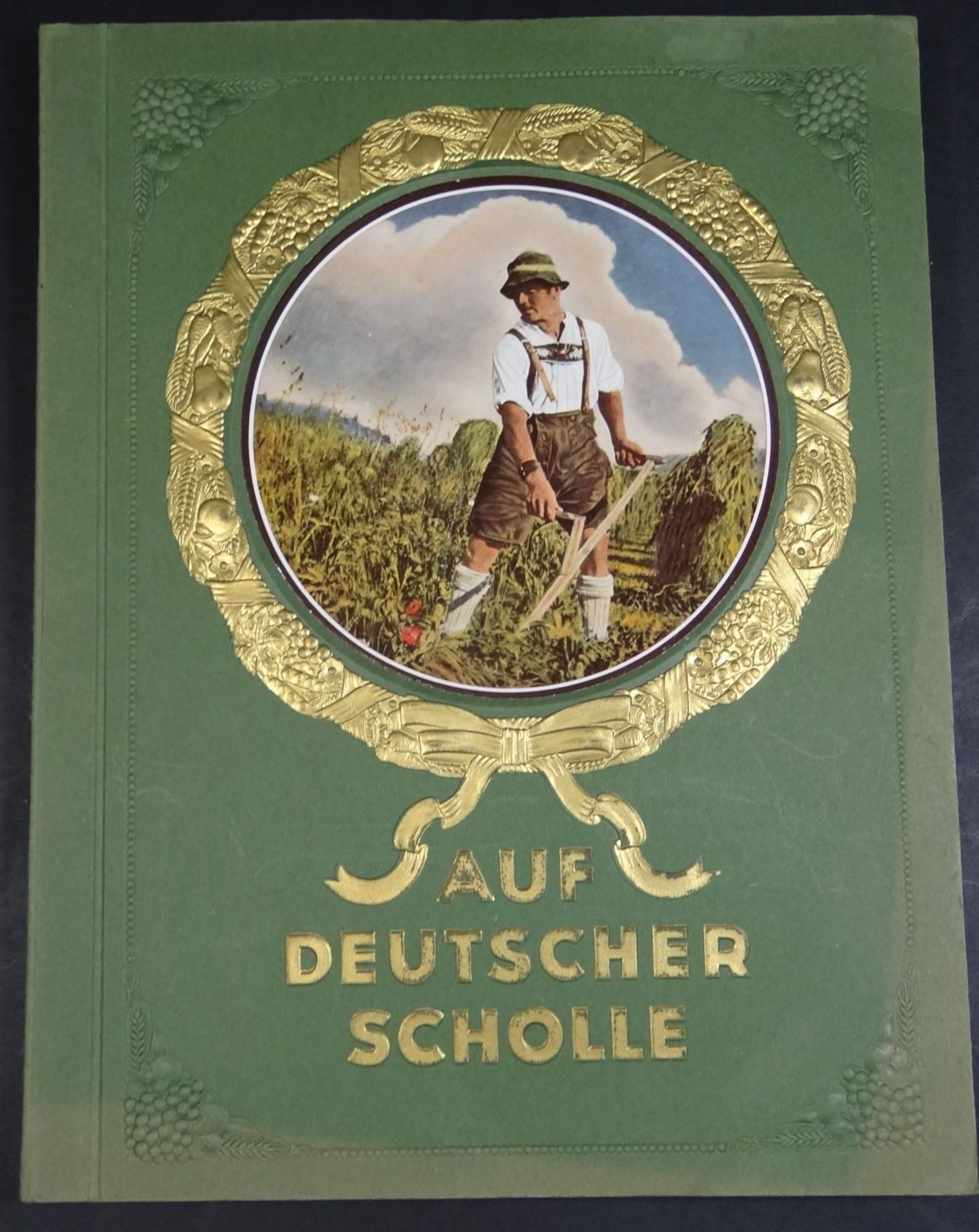 Sammelalbum "Auf deutscher Scholle" 1935, Hans von der Nordmark, komplett