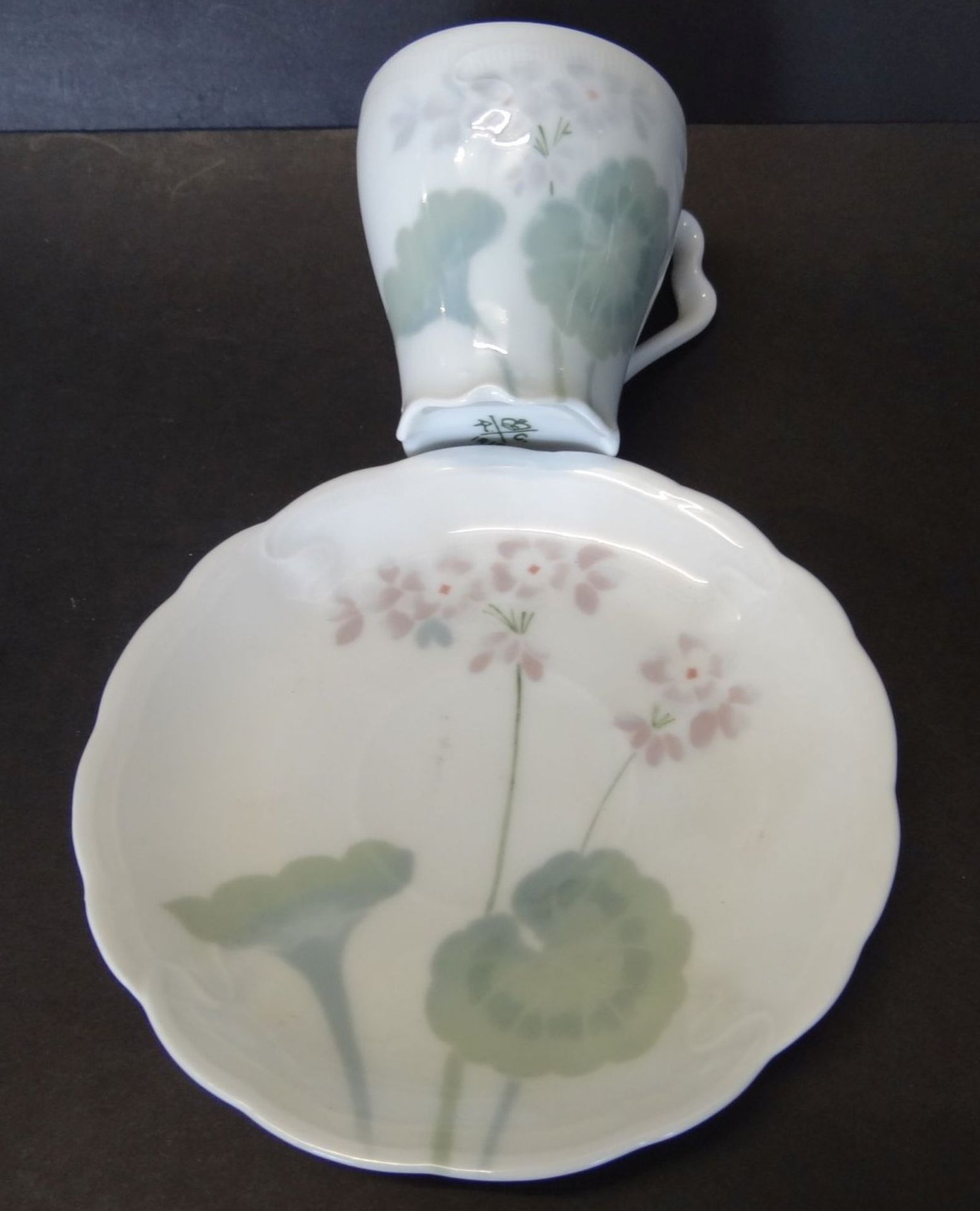 Jugendstil-Moccatasse mit U.T. Rosenthal" Iris - Bild 3 aus 5