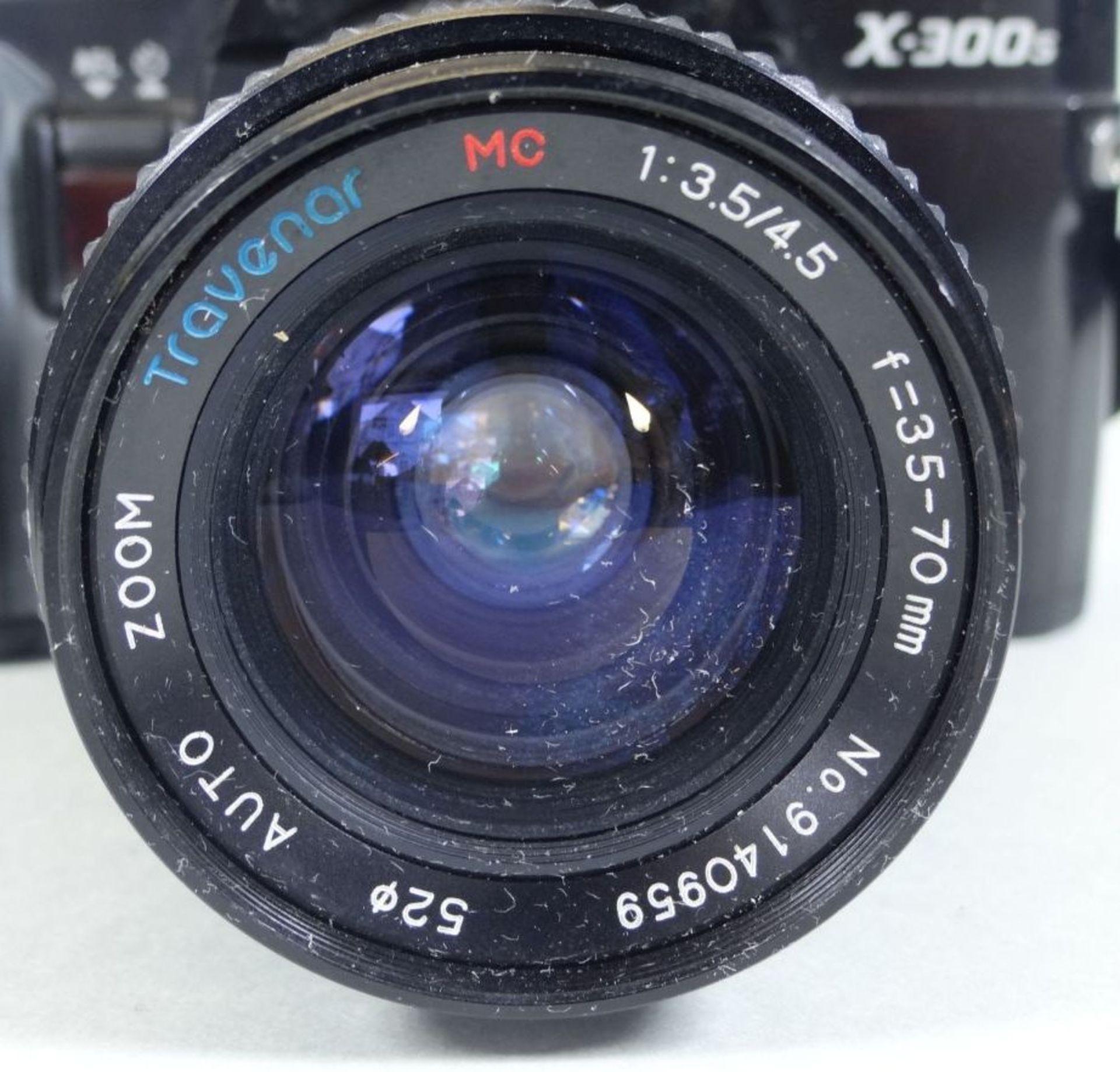 Spiegelreflex "Minolta X-300s" mit Blitzlicht - Bild 2 aus 4