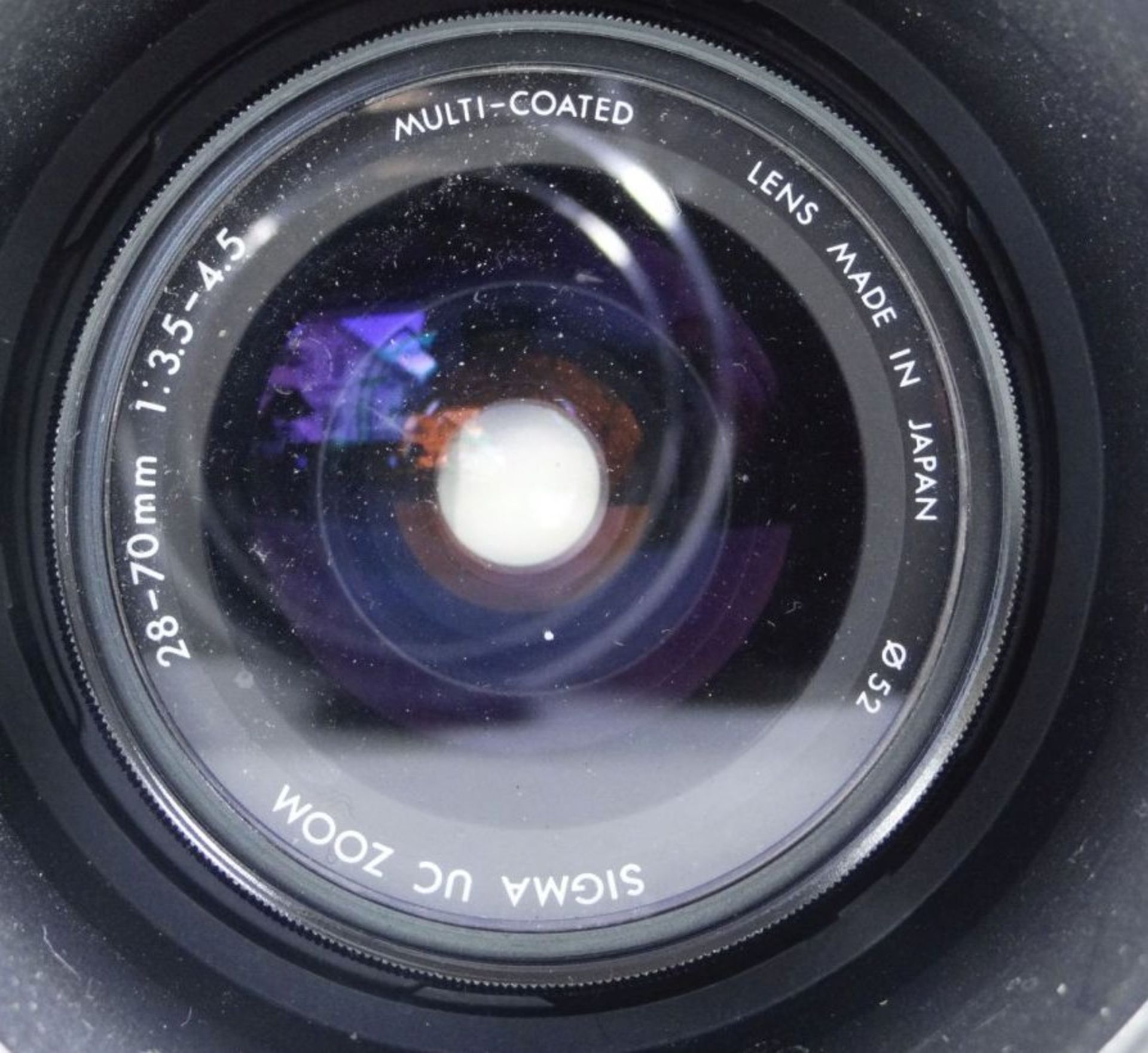 Spiegelreflex "Nikon 401 S" mit Sigma Objektiv - Bild 2 aus 6