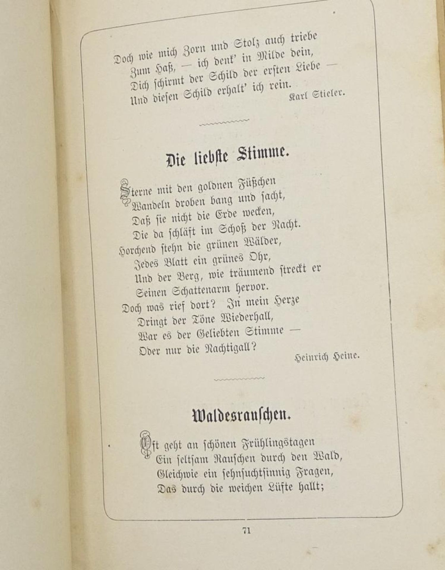 Zwei Bücher, 1x Liederbuch und 1x Dichtungen,Berlin 1891 und Leipzi - Bild 4 aus 10