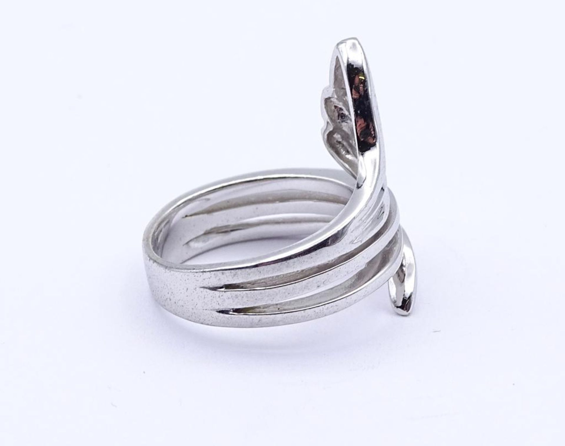 925er Silber Ring, 6,0gr., RG 56 - Bild 2 aus 3