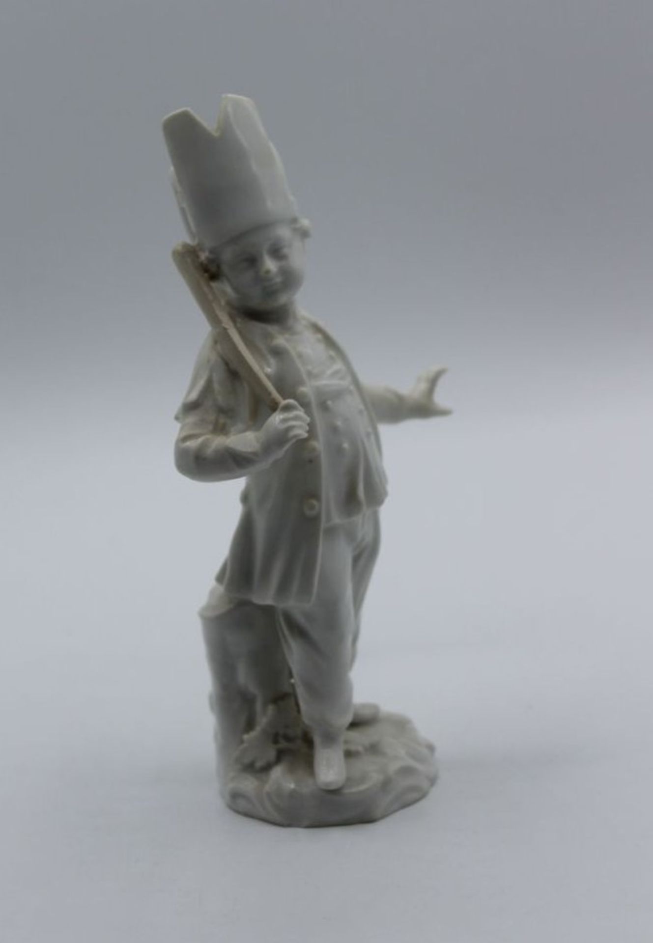 Figur, Meißen, Schwertermarke, um 1900, Weißporzellan, restauriert, H-14cm