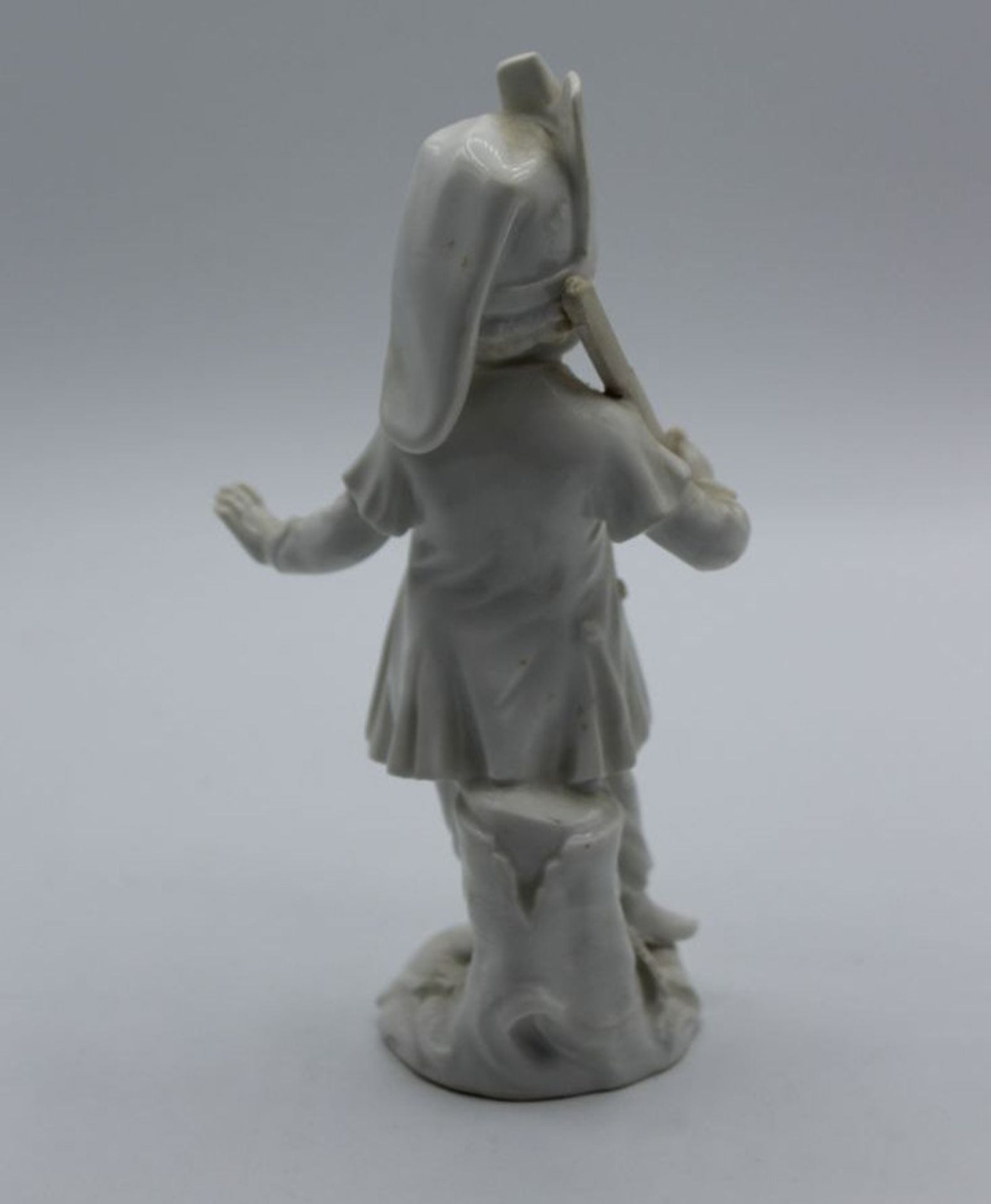 Figur, Meißen, Schwertermarke, um 1900, Weißporzellan, restauriert, H-14cm - Bild 2 aus 4