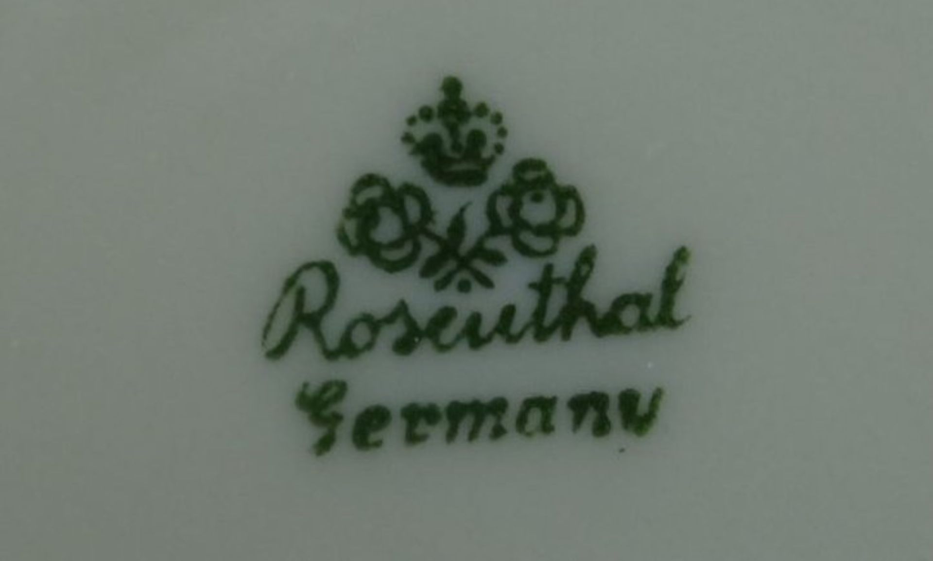 Sammelgedeck "Rosenthal" florales Dekor mit Relief - Bild 4 aus 4