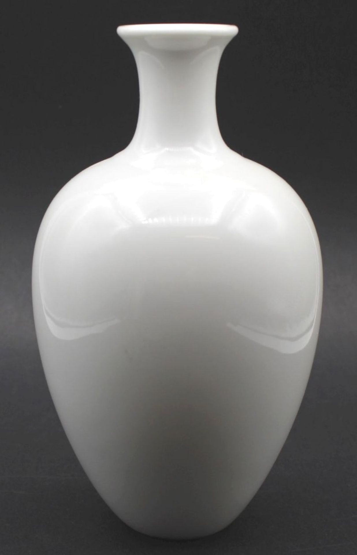 Vase "KPM" Berlin, weiss, H-15 cm