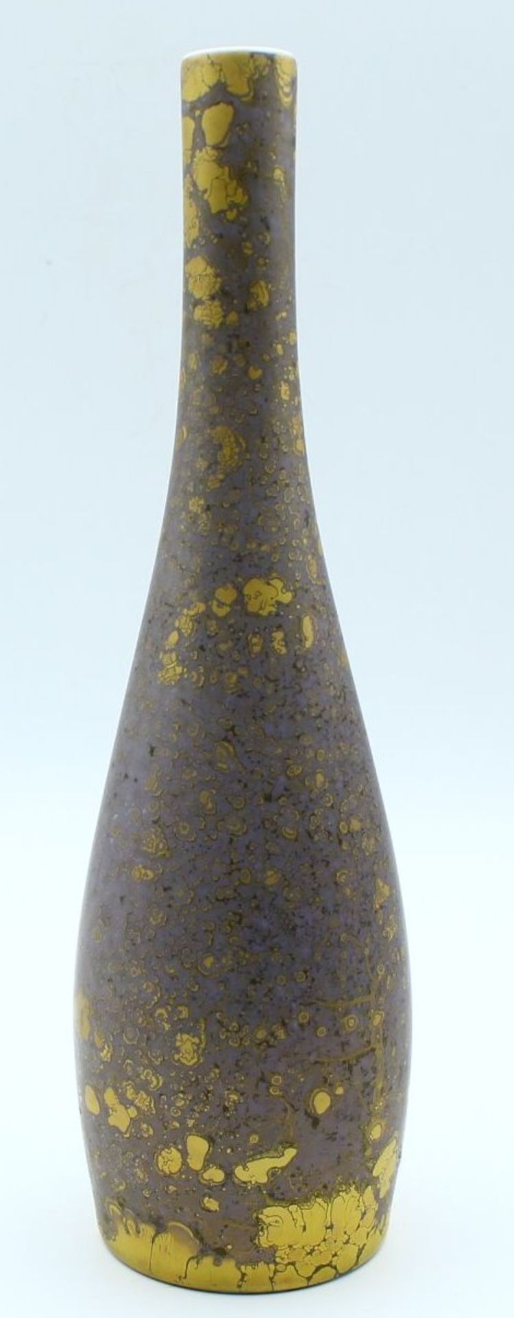 schlanke Rosenthal Vase, handbemalt, H-19 cm - Bild 2 aus 5
