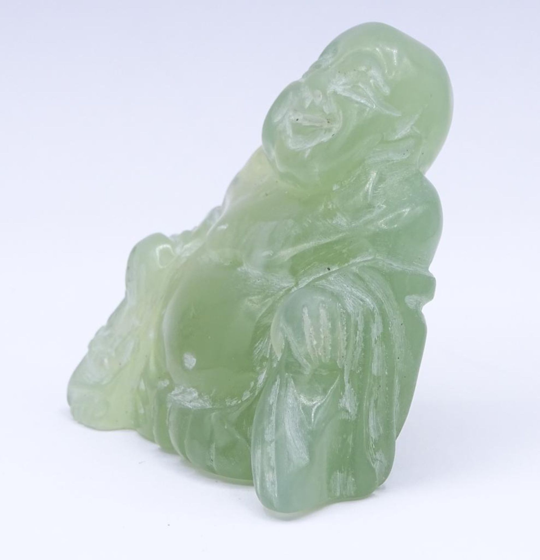 Jade Buddha, 120gr.,H-6,5cm - Bild 2 aus 3