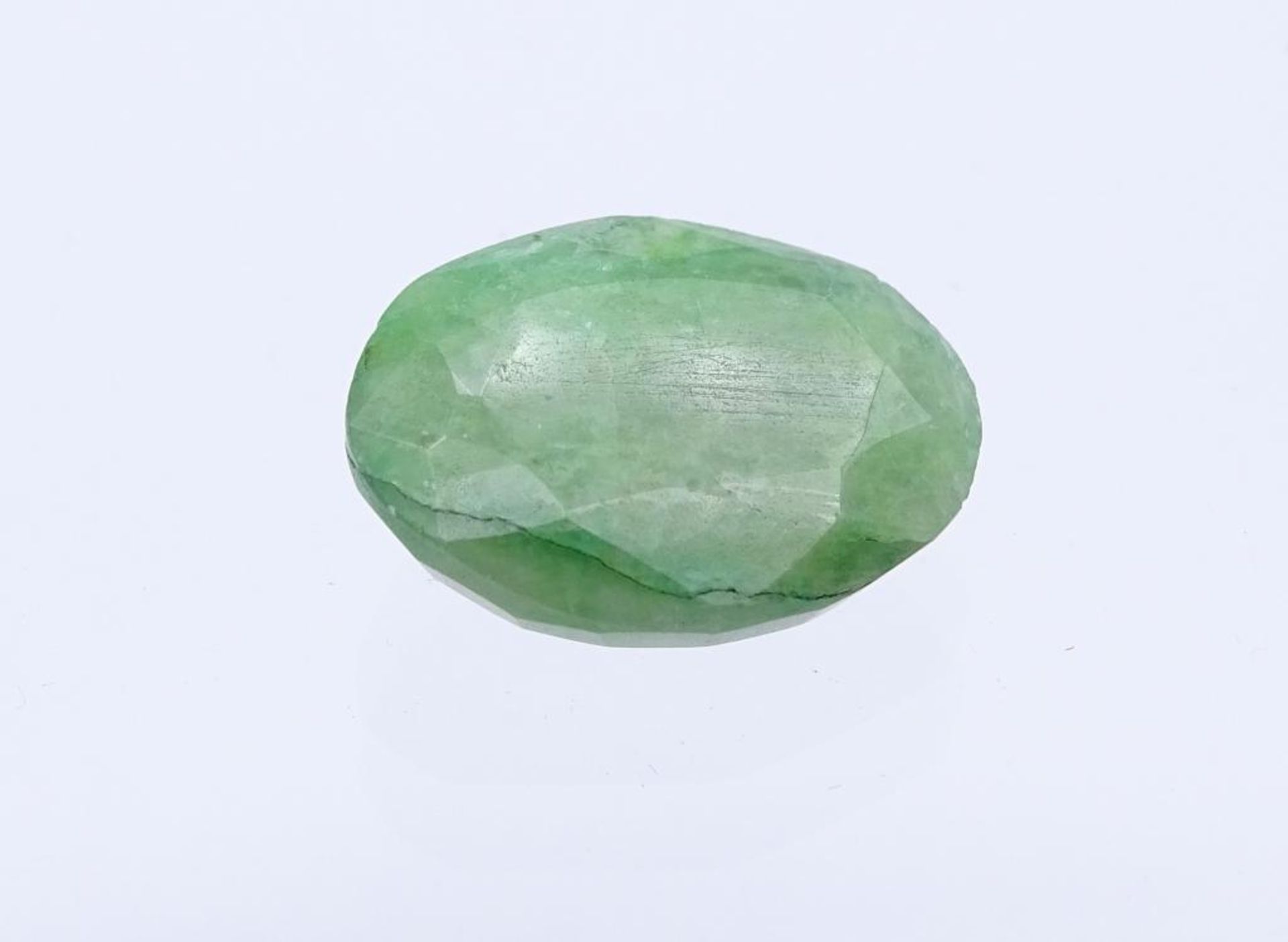 Natürlicher Smaragd, 9,35ct., Opak,in Edelstein Box,16,9x13,7x5,5m - Image 4 of 6