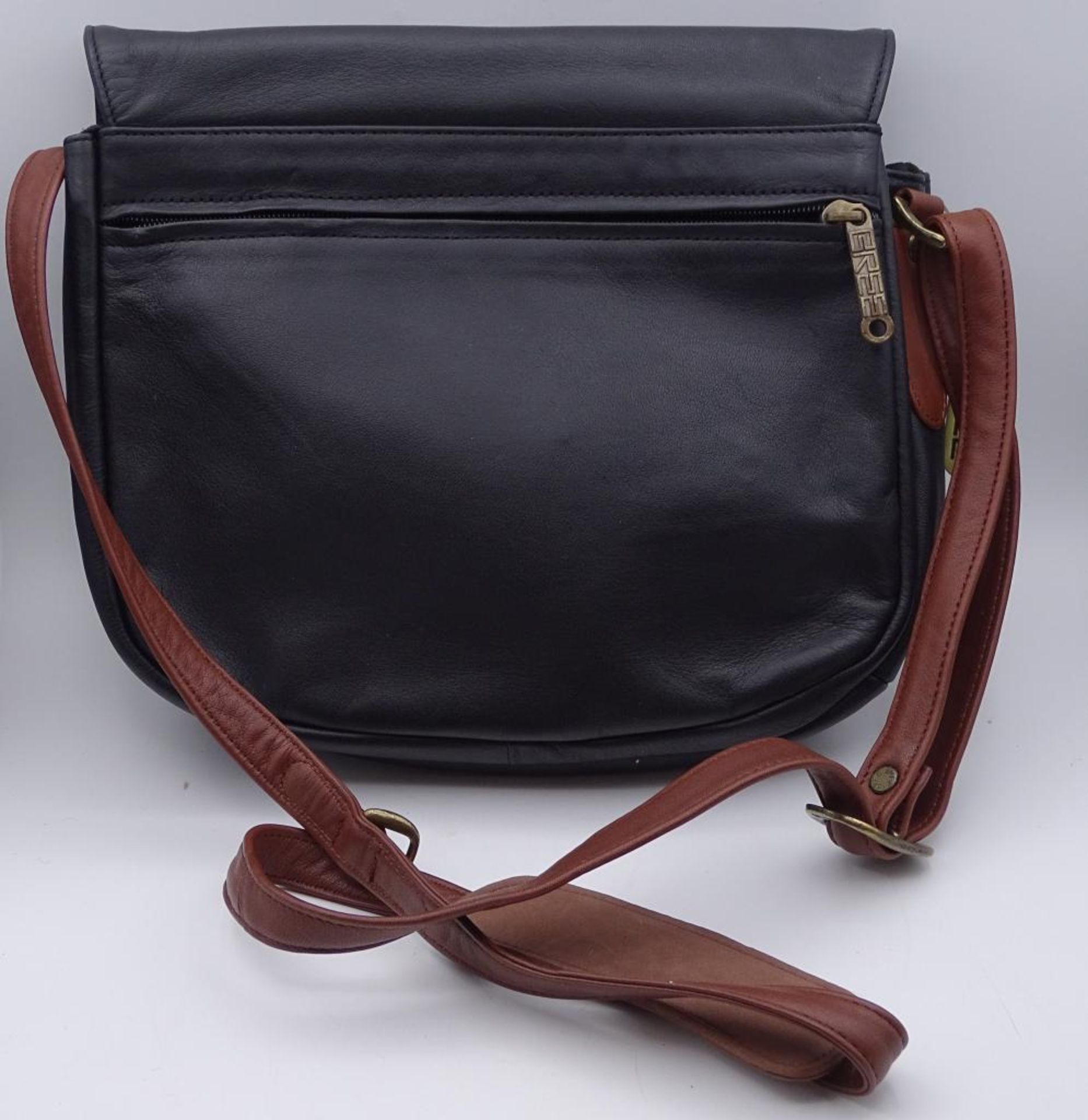 Damen Handtasche, "Bree",schwarz/braun, neuwertiger Zustand,27x23cm - Bild 6 aus 6