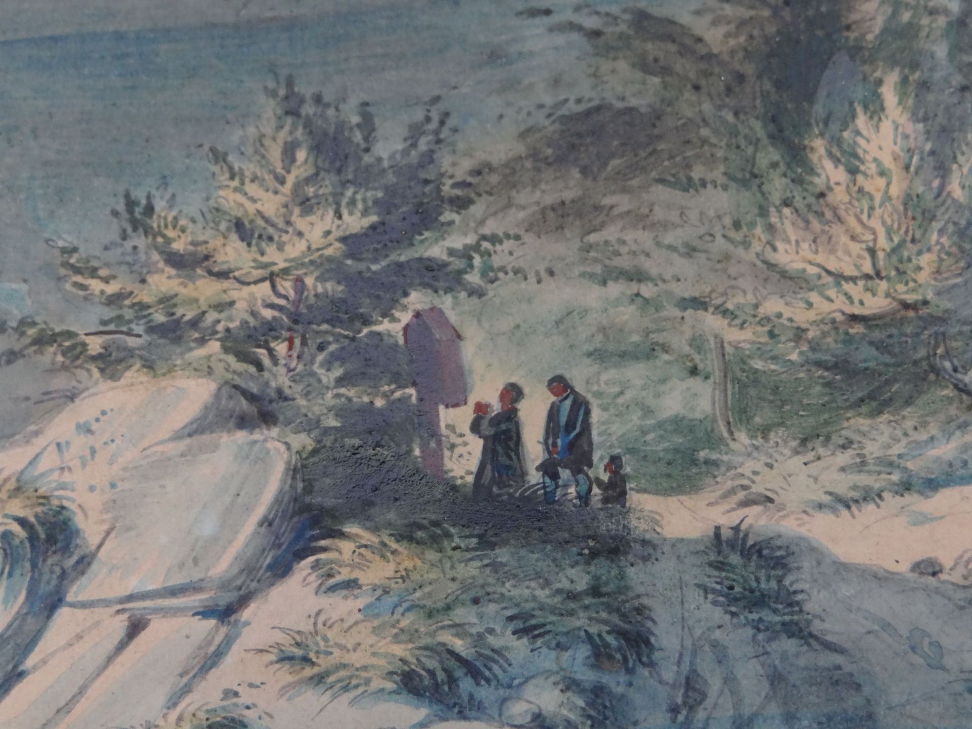 Franz LEINECKER (1825-1917), 1849 "St.Veit in Osttirol" Aquarell, signiert, datiert, Ortsbezeichnet, - Bild 5 aus 10