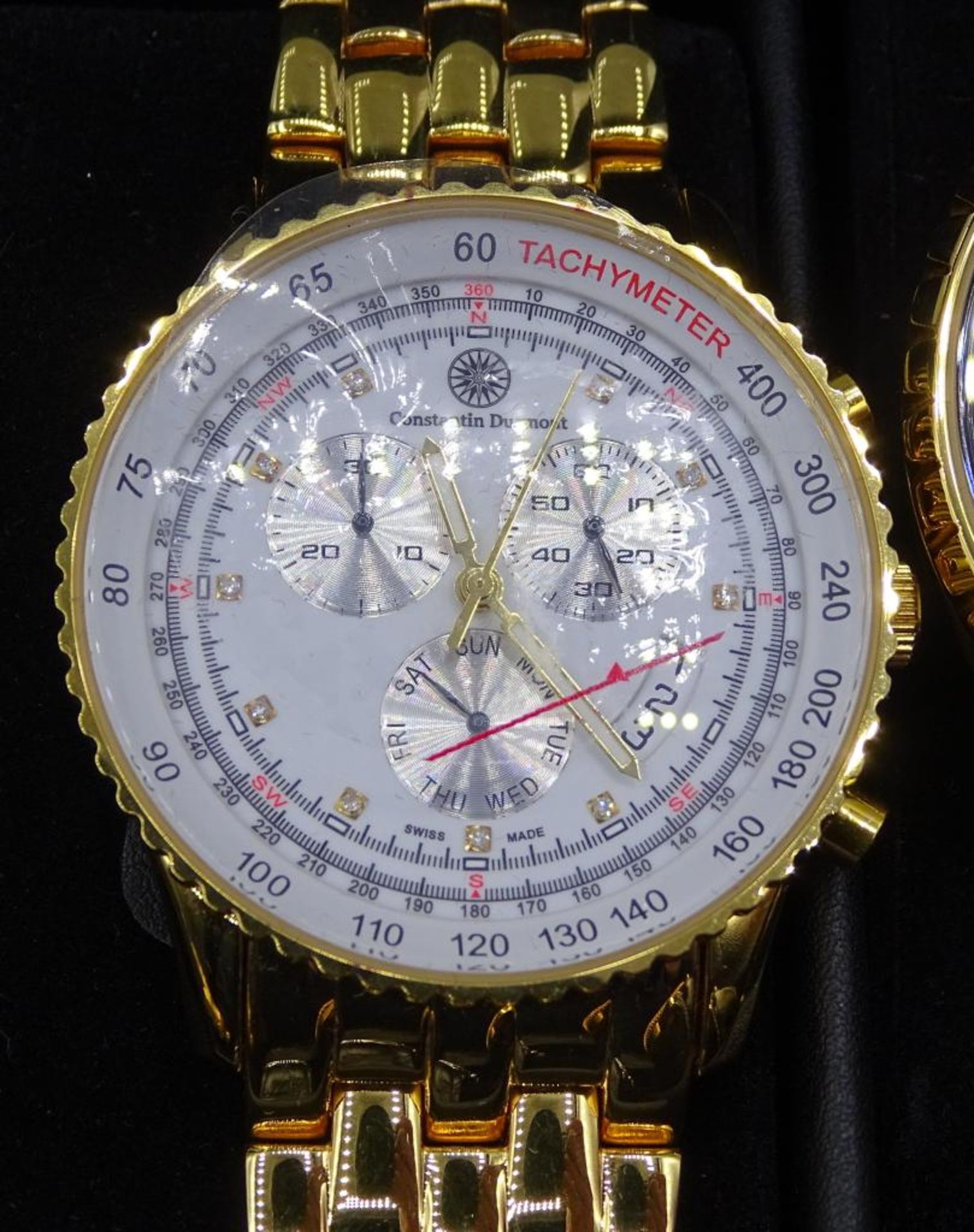Konvolut Herren Armbanduhren in Uhrenschachtel,Constantin Durmont,Krug-Baumen,Rothenschild,E´ - Image 5 of 10