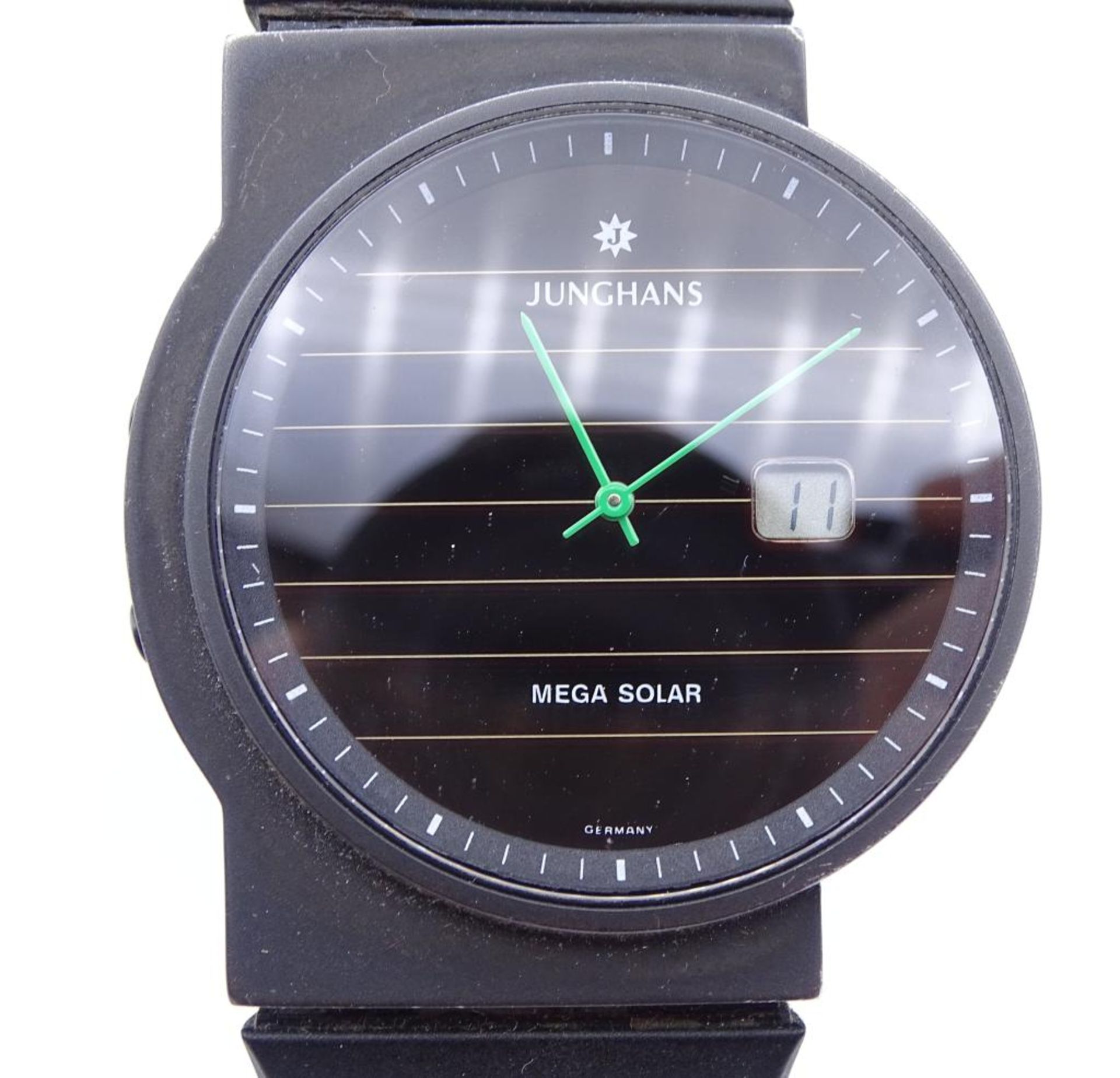 HAU "JUNGHANS-MEGA SOLAR",OVP,d-3,9cm - Image 3 of 6