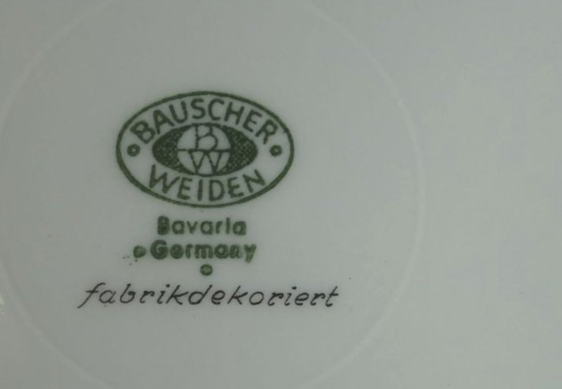 tiefer Teller von Bauscher-Weiden, "Weser-Seelotsen", D-23 cm - Image 4 of 4