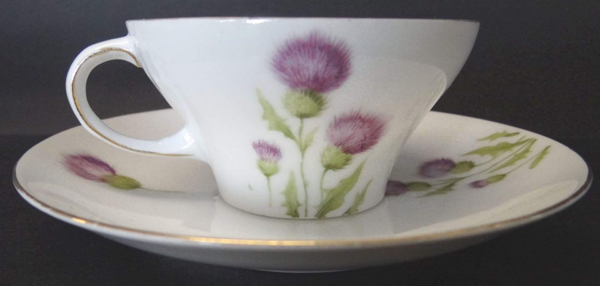 Jugendstil-Teetasse mit U.T. "Rosenthal" Secession - Bild 3 aus 4