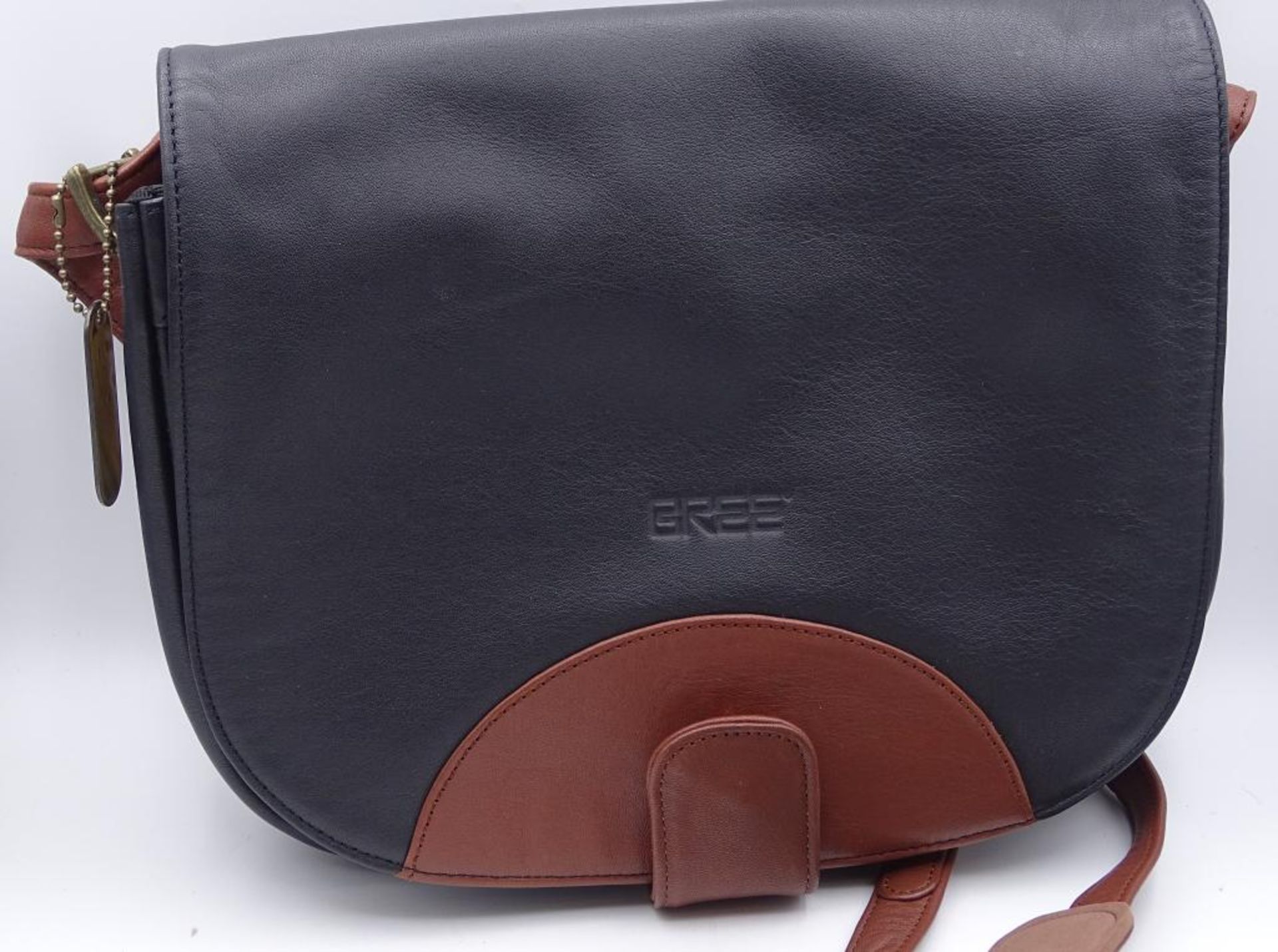 Damen Handtasche, "Bree",schwarz/braun, neuwertiger Zustand,27x23cm - Bild 2 aus 6