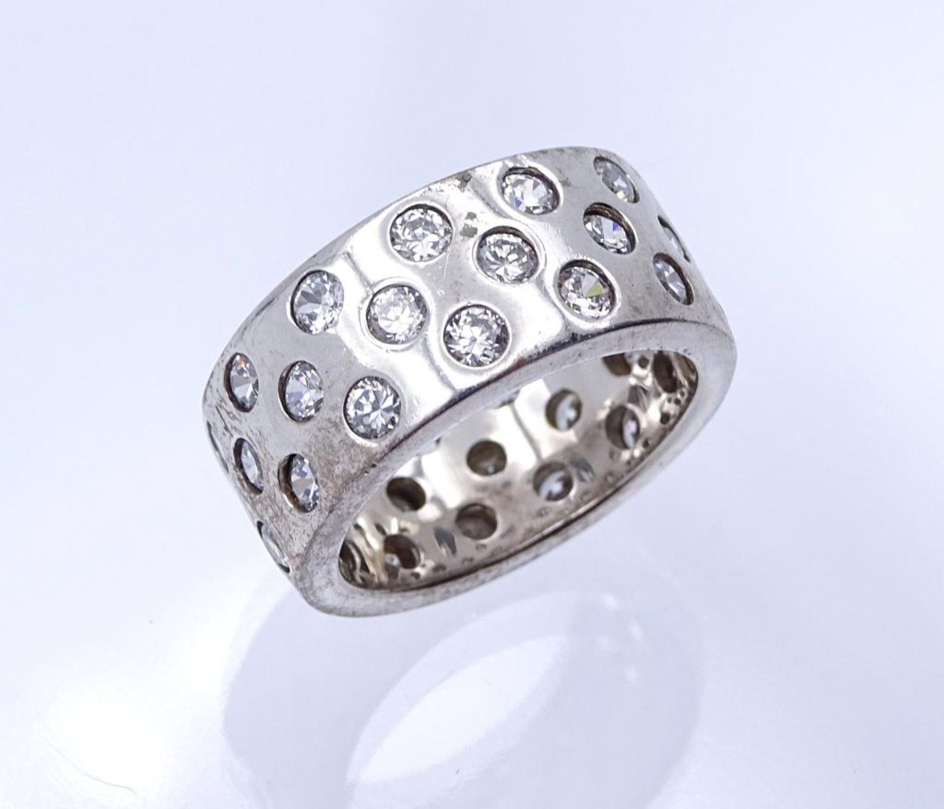 Juweliersauflösung: Massiver Sterling Silber Ring 925/000,12,3gr. RG 5 - Bild 3 aus 3