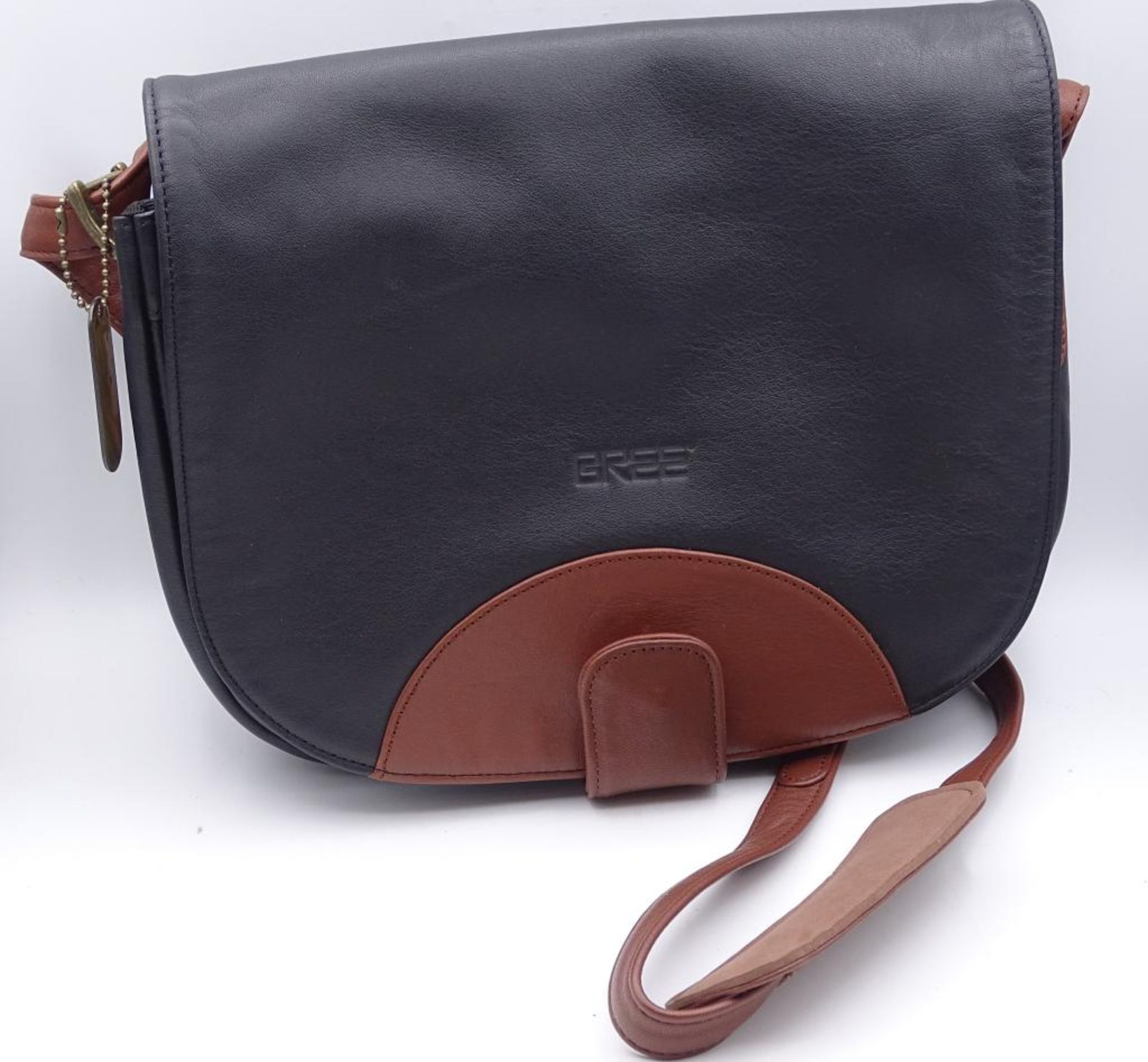Damen Handtasche, "Bree",schwarz/braun, neuwertiger Zustand,27x23cm