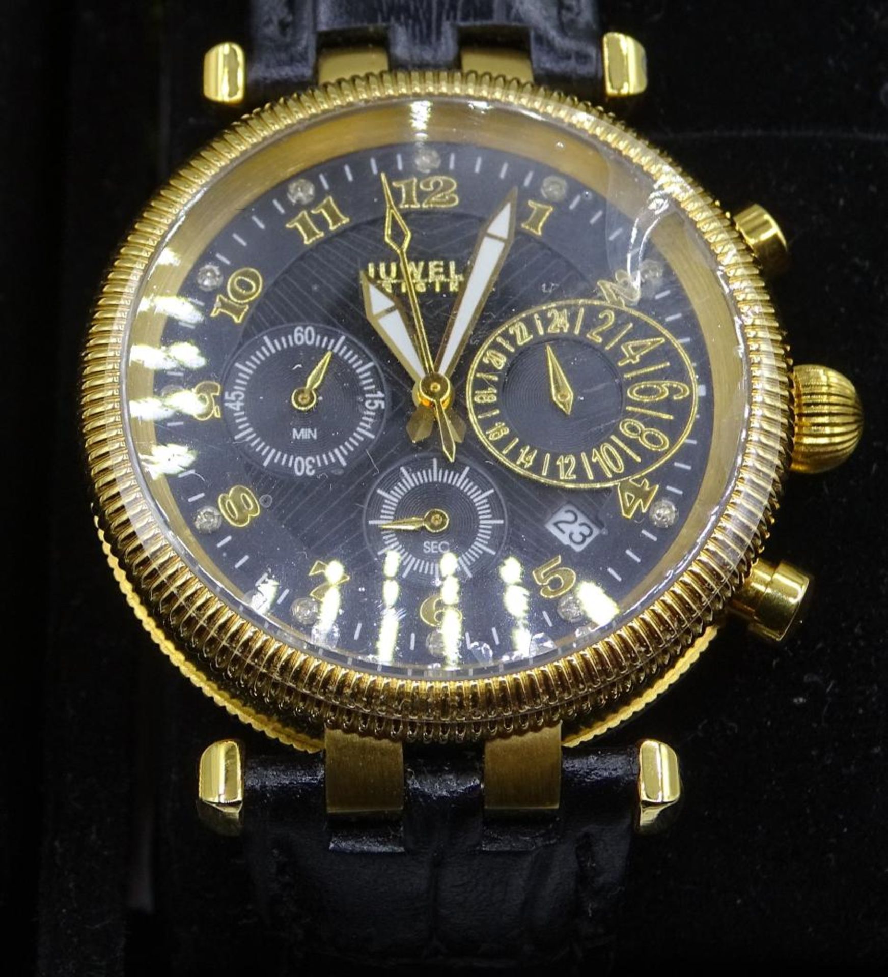 Großes Konvolut Herren Armbanduhren in Uhrenkoffer,Constantin Weisz,Eden,Rothenschild,Constantin - Image 7 of 9