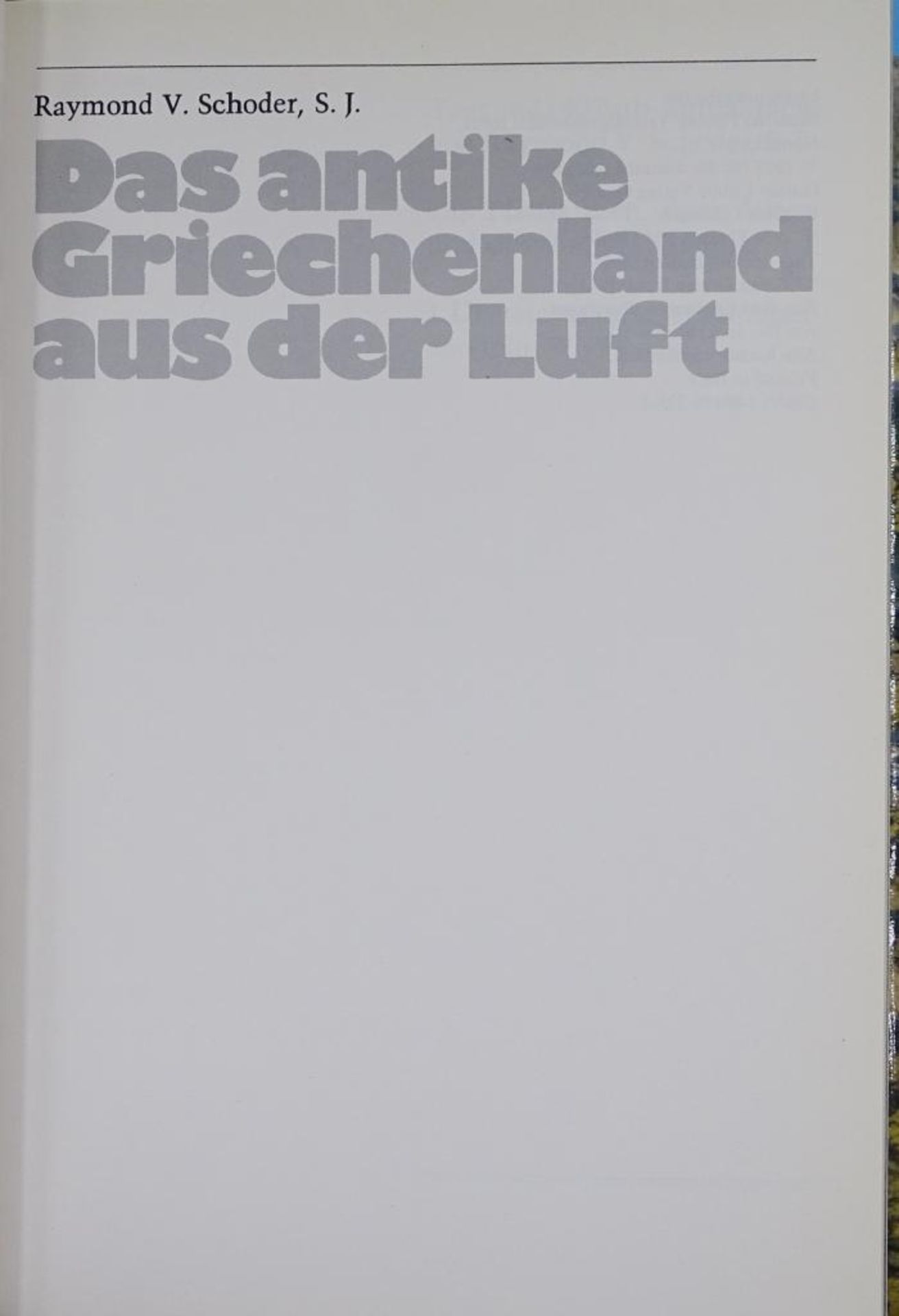 "Das antike Griechenland aus der Luft", 1975, Text und 140 Farb Aufnahmen,138 Planskizzen - Image 2 of 10