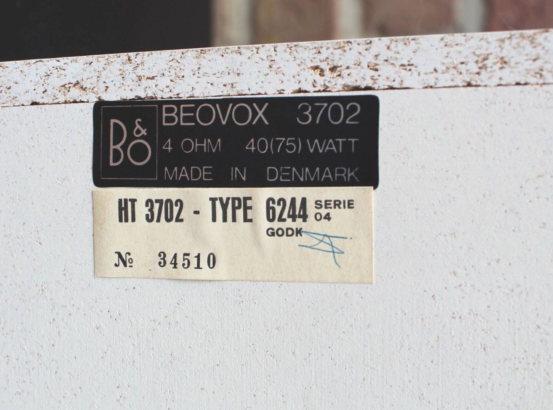 Bang&Olufsen Kompaktanlage Beocenter 3500, Tonband Beocord 1200 und Paar Boxen Beovox 3702, - Bild 8 aus 10