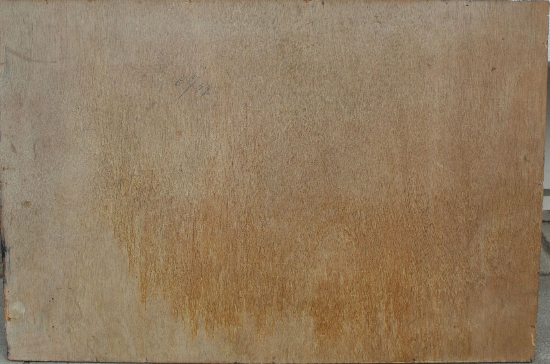 Edouard Hermann LOTZ (1818-1890) "Winterlandschaft", Öl/Holzplatte, 42x62 c - Bild 5 aus 5