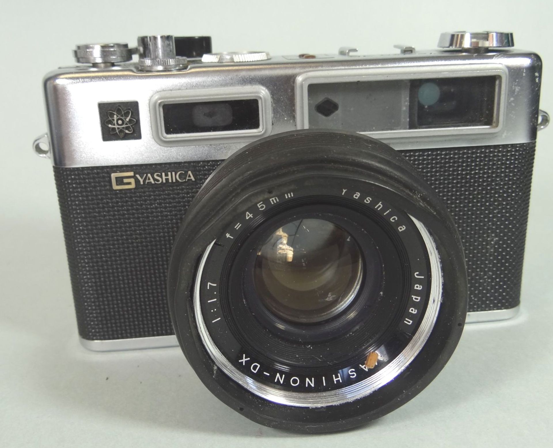 Fotoapparat "Yashica electro 35" mit Tasche und Beschreibung - Bild 3 aus 7