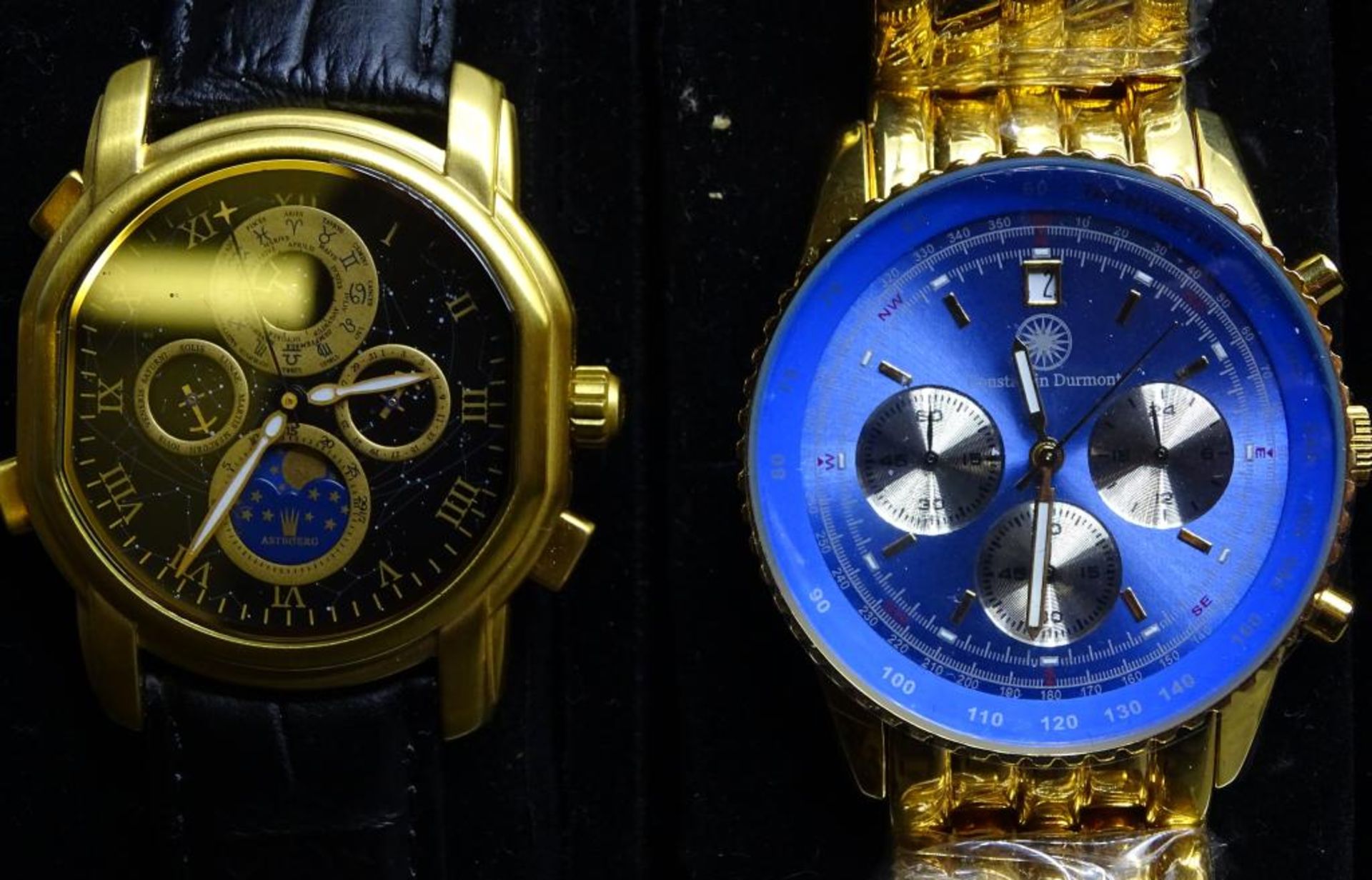 Großes Konvolut Herren Armbanduhren in Uhrenkoffer,Constantin Weisz,Eden,Rothenschild,Constantin - Image 3 of 9