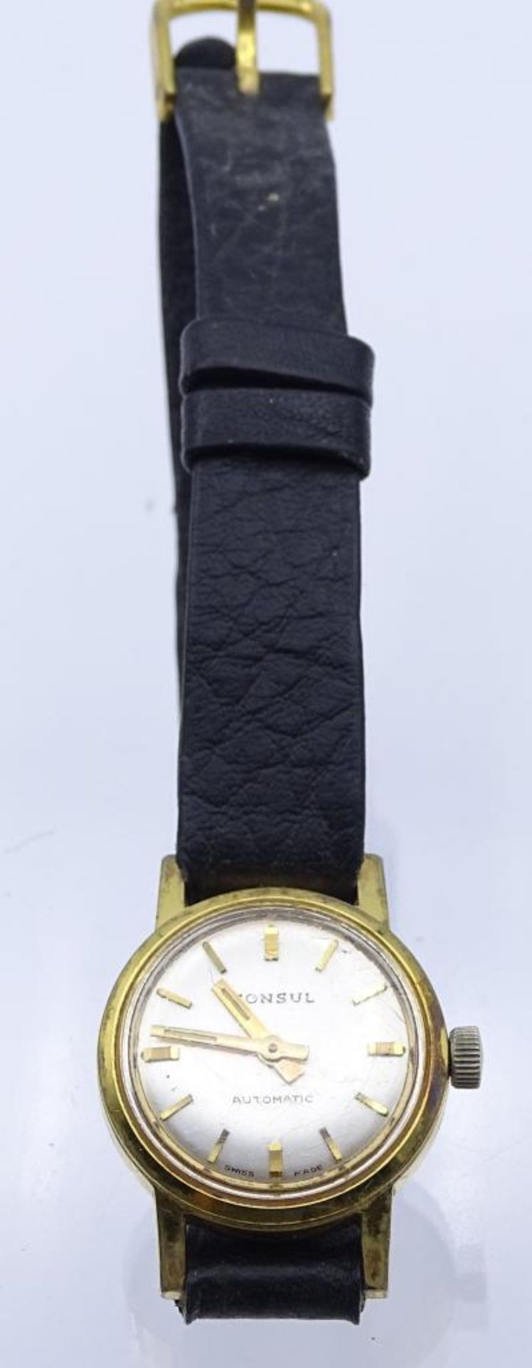 Damen Armbanduhr "Consul",automatic,Werk läuft,Gehäuse d-21 - Bild 3 aus 4