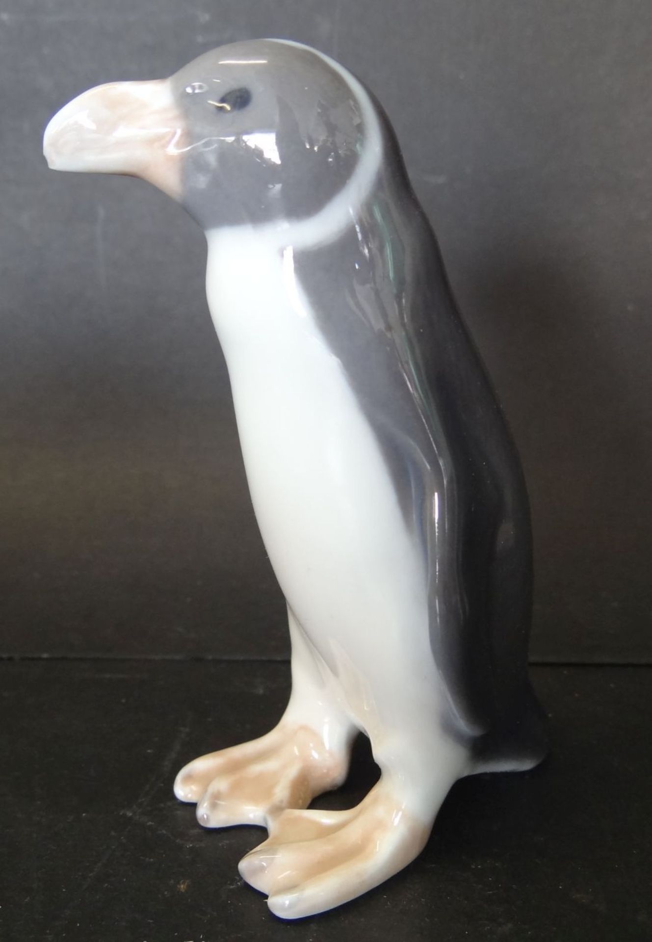 1x zwei, 1x einzelner Pinguin, Royal Copenhagen, H-9,5 cm - Bild 2 aus 8