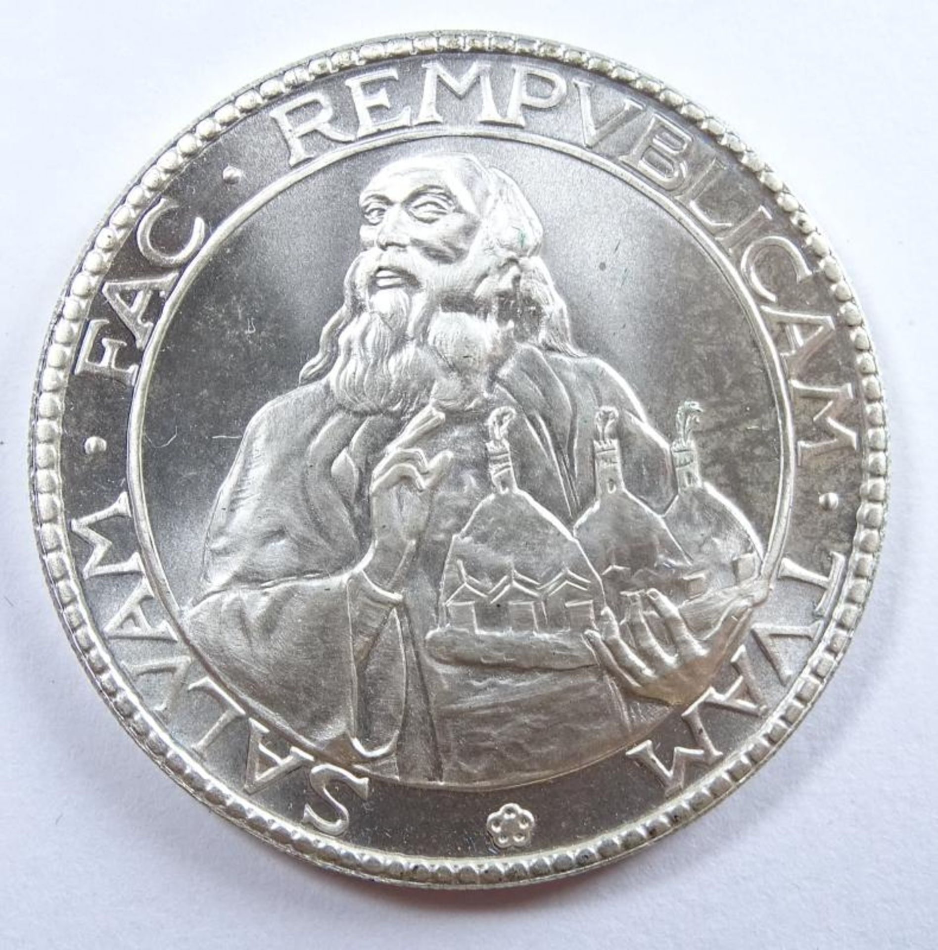 Island- 1000 Krónur, Silber, 30,0gr.,d-38,9m - Bild 2 aus 2