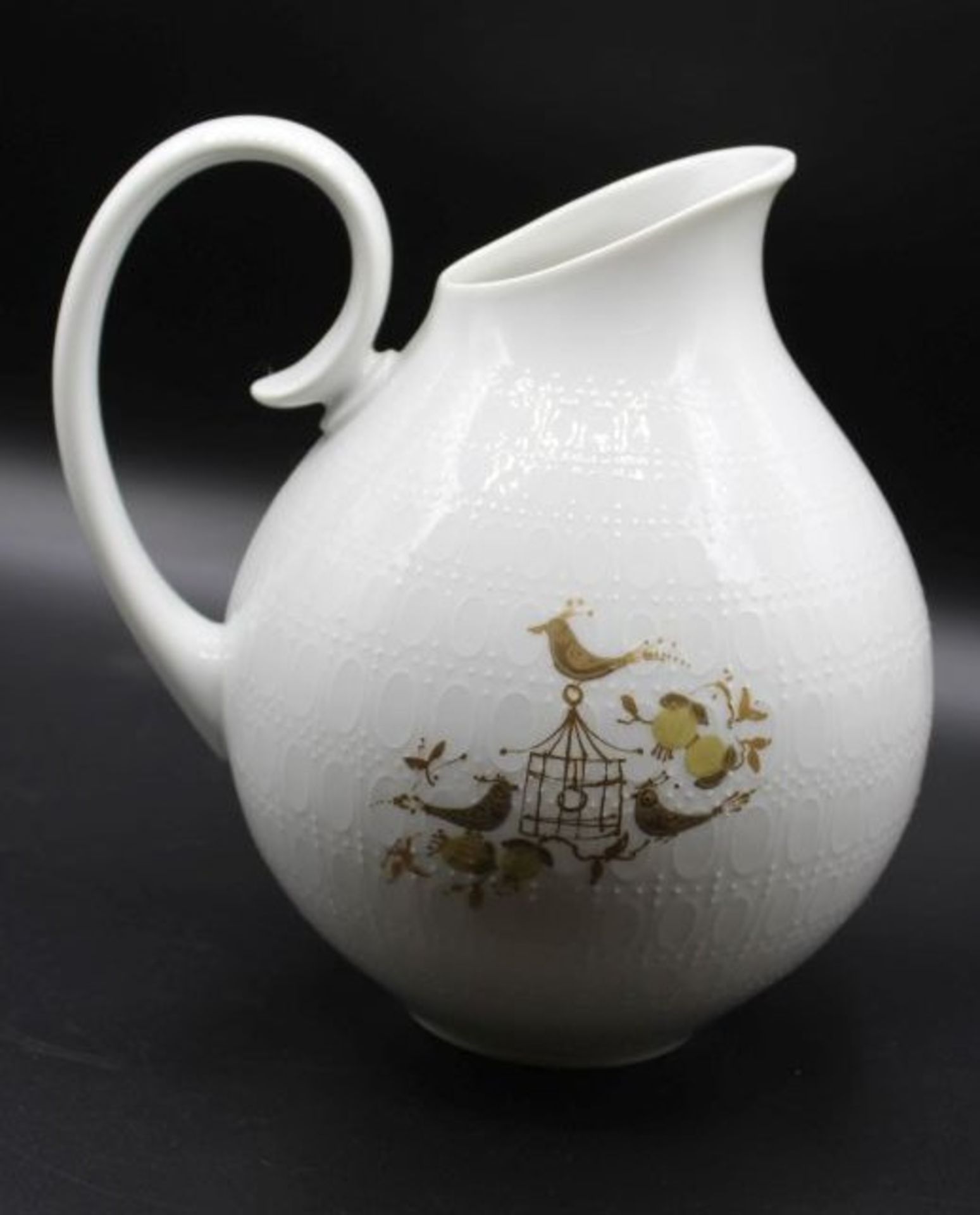 Schenkkrug, Rosenthal studio-line, Form Romance, Björn Wiinblad, H-17cm. - Bild 2 aus 3