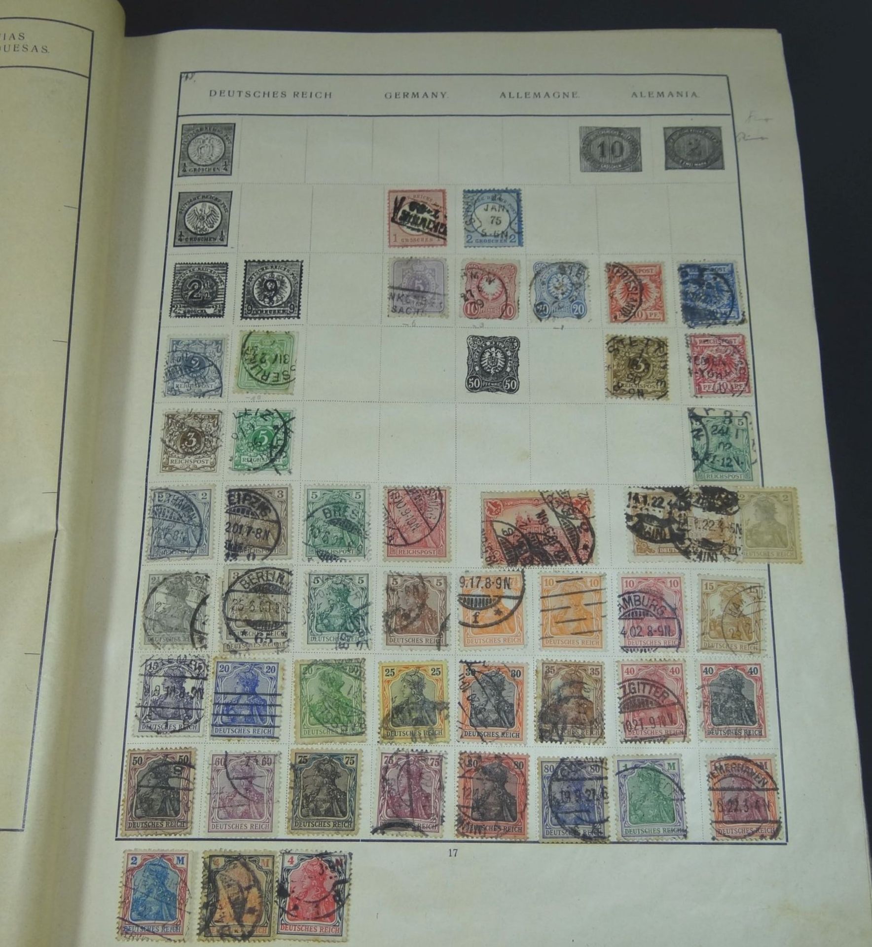 6x div. Briefmarkenalben, gut gefüllt, auch Deutsches Reic - Bild 7 aus 10